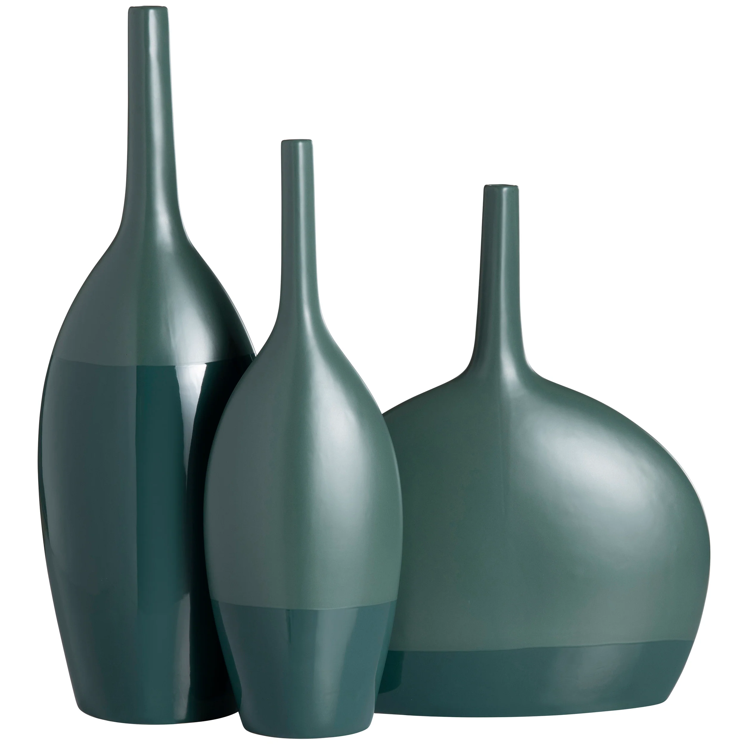 Emerald Bay Vases, Blue