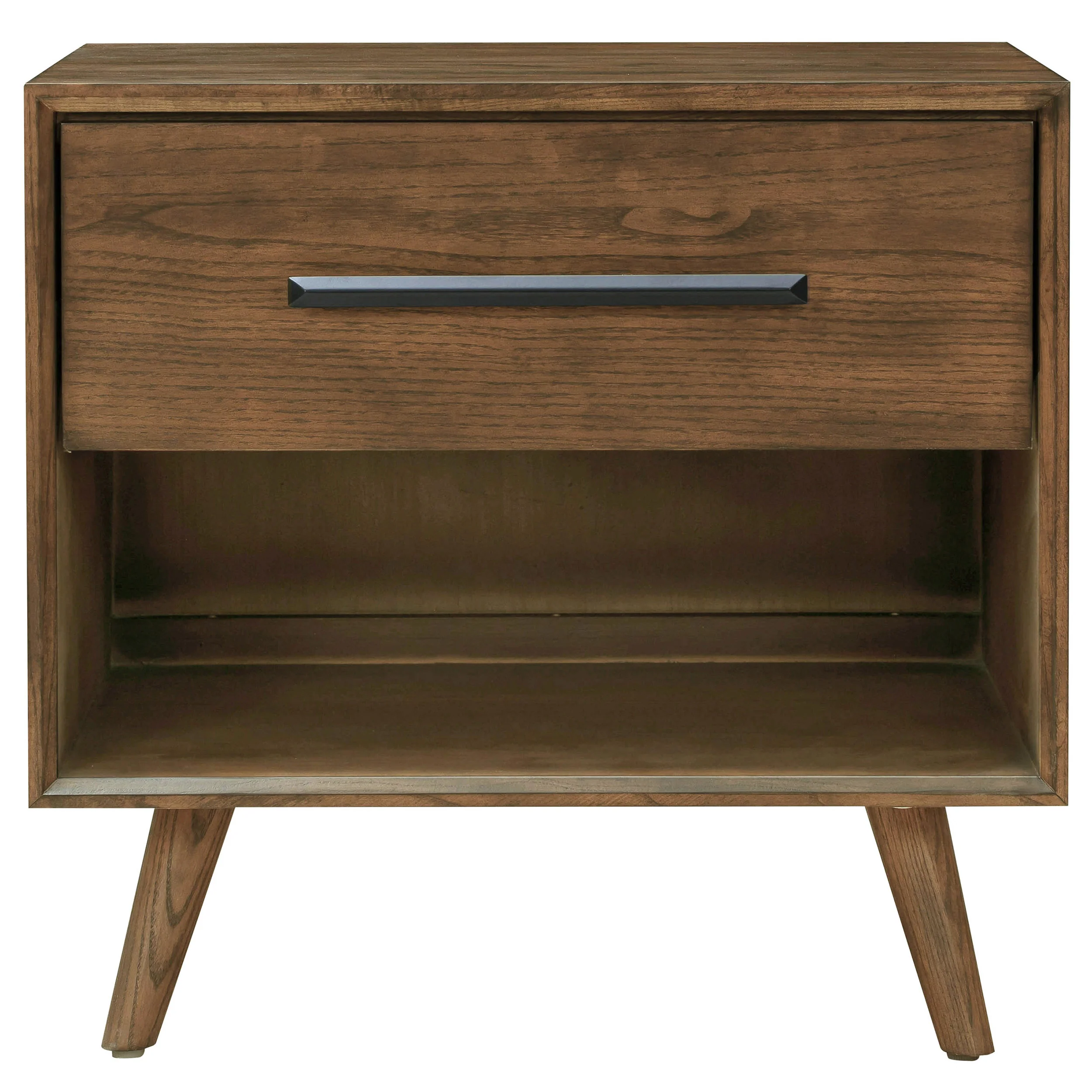 Emery 1 Drawer Nightstand, Walnut - Image 2