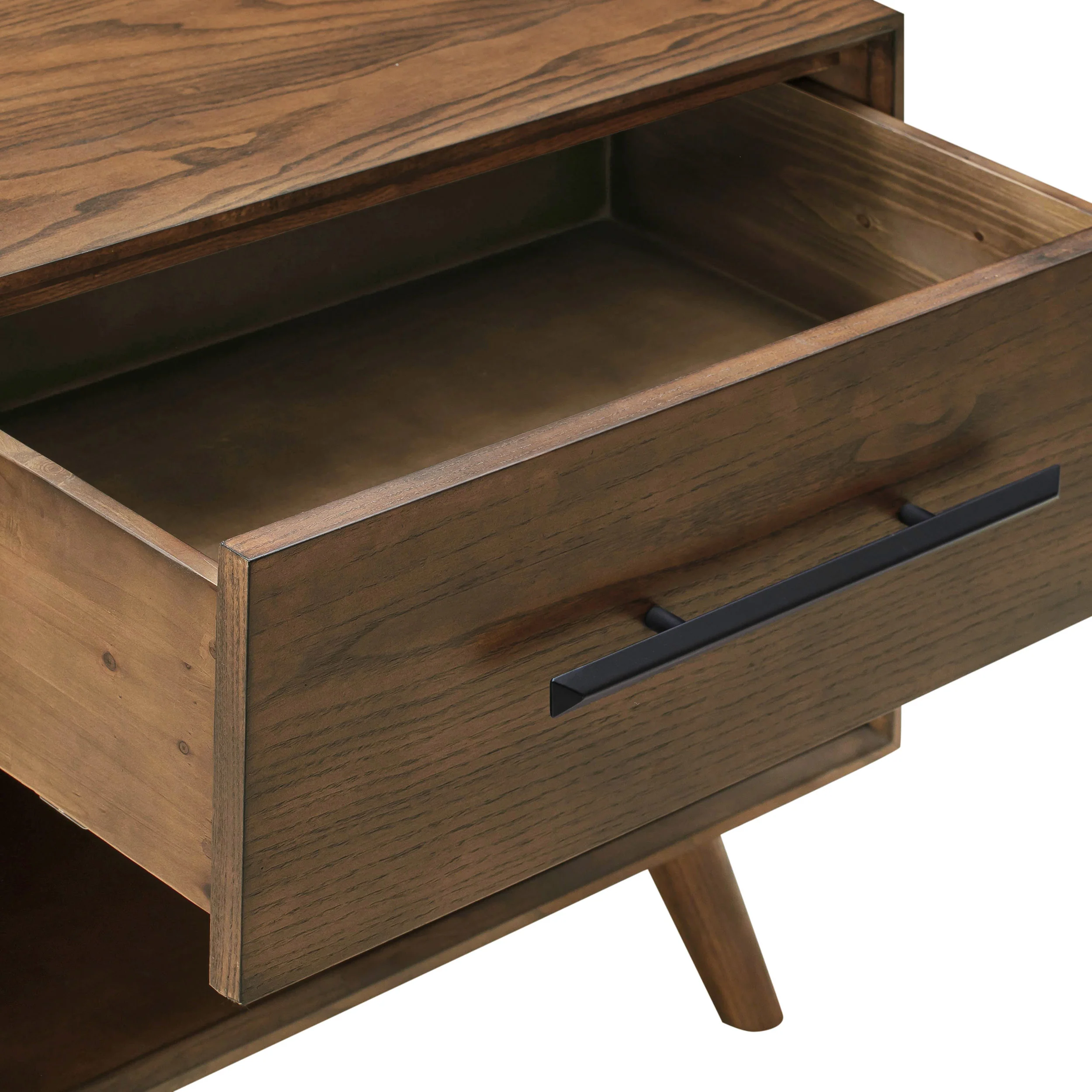 Emery 1 Drawer Nightstand, Walnut - Image 5