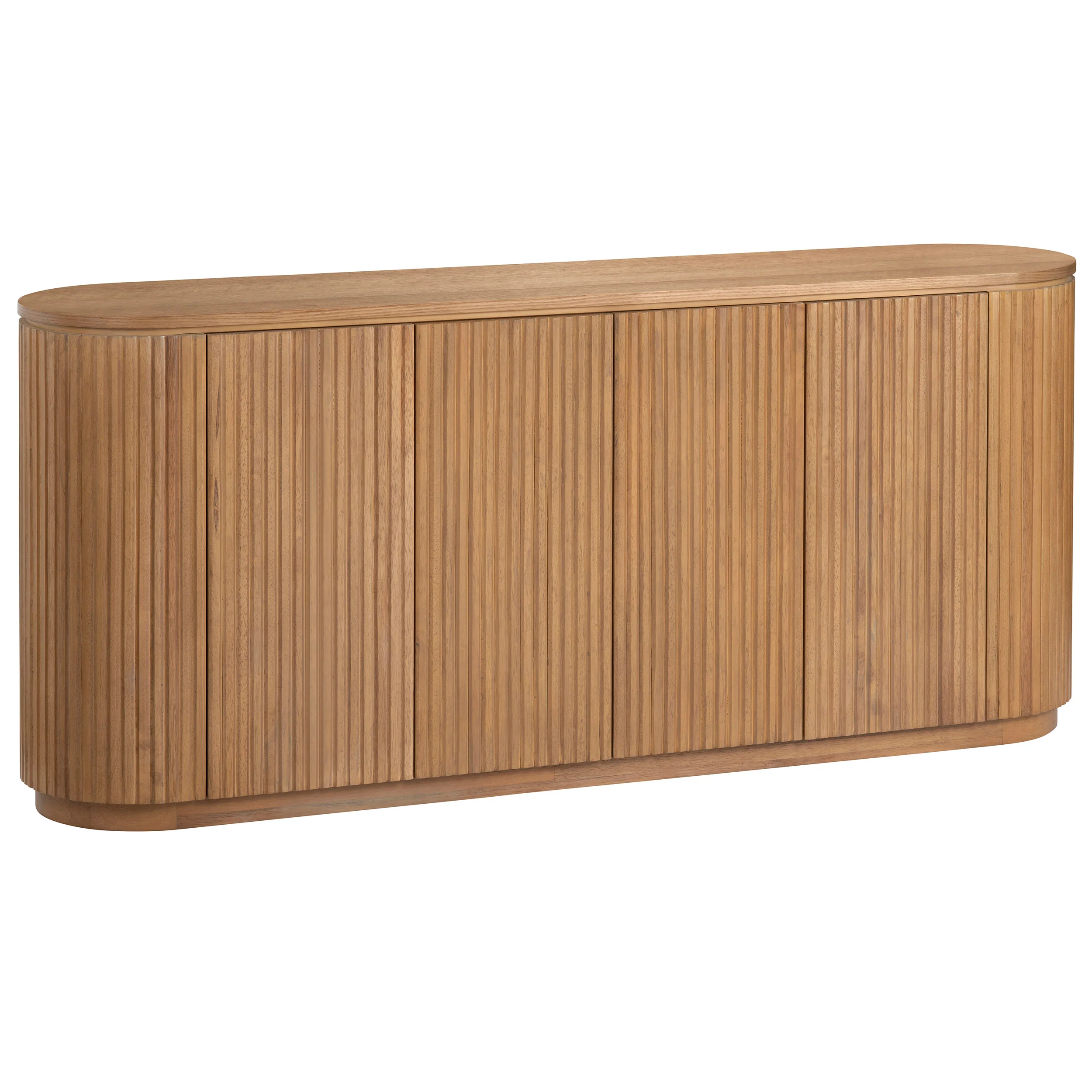 Emery 4 Door Sideboard, Natural