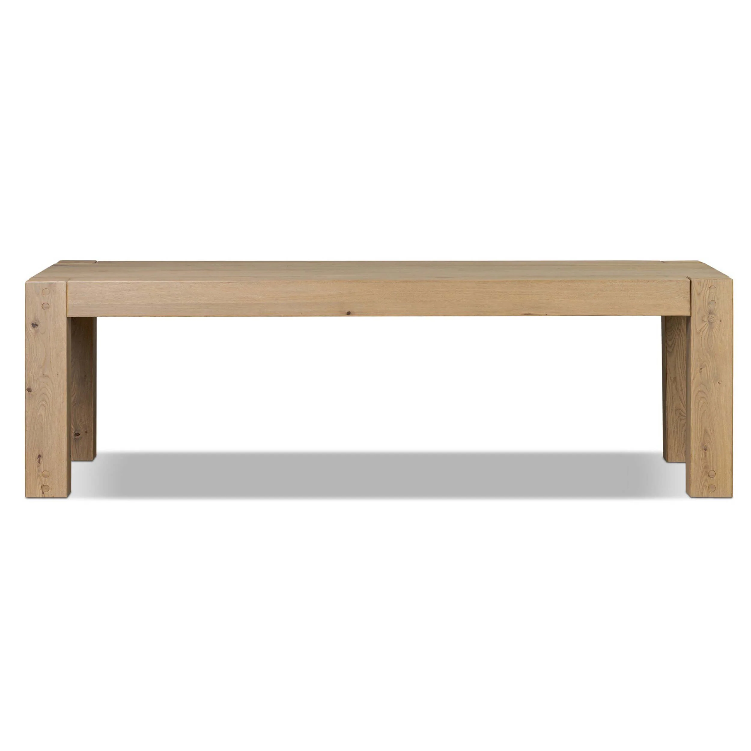 Emmer Dining Table, Aged Smoked Oak by Four Hands - Image 3