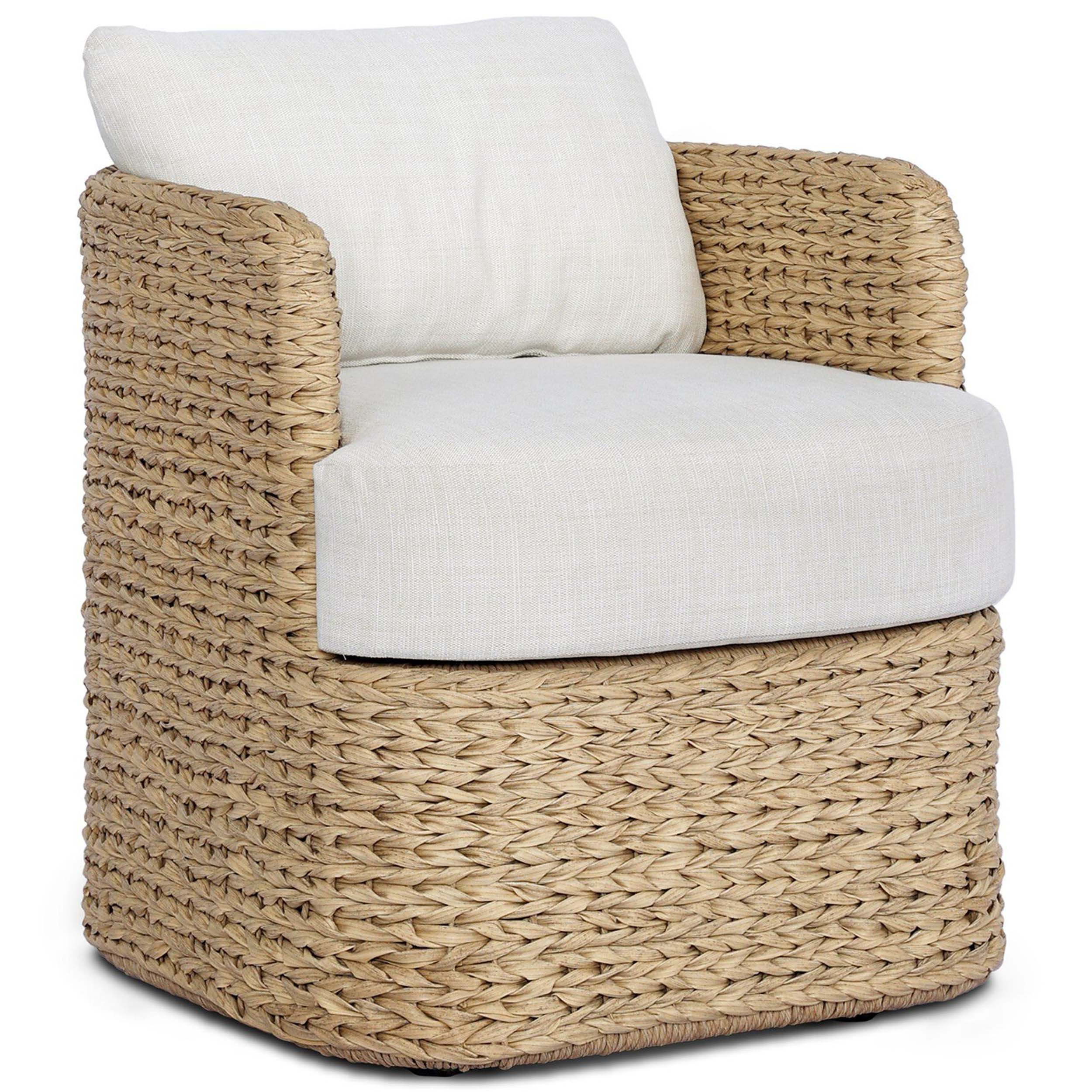 Enola Outdoor Swivel Chair, Vergo Cream by Four Hands (Copy)