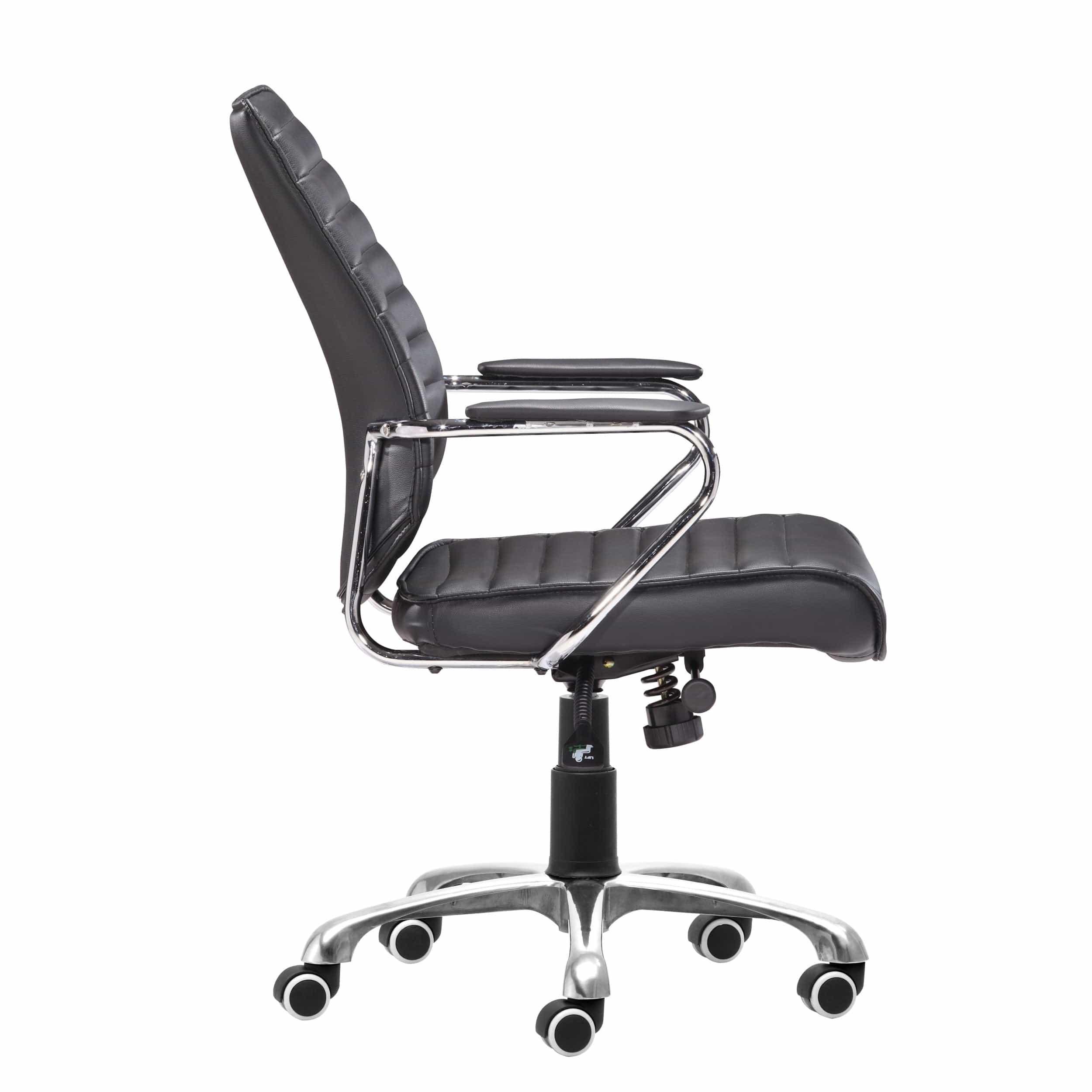 Enterprise Low Back Office Chair, Black - Image 3