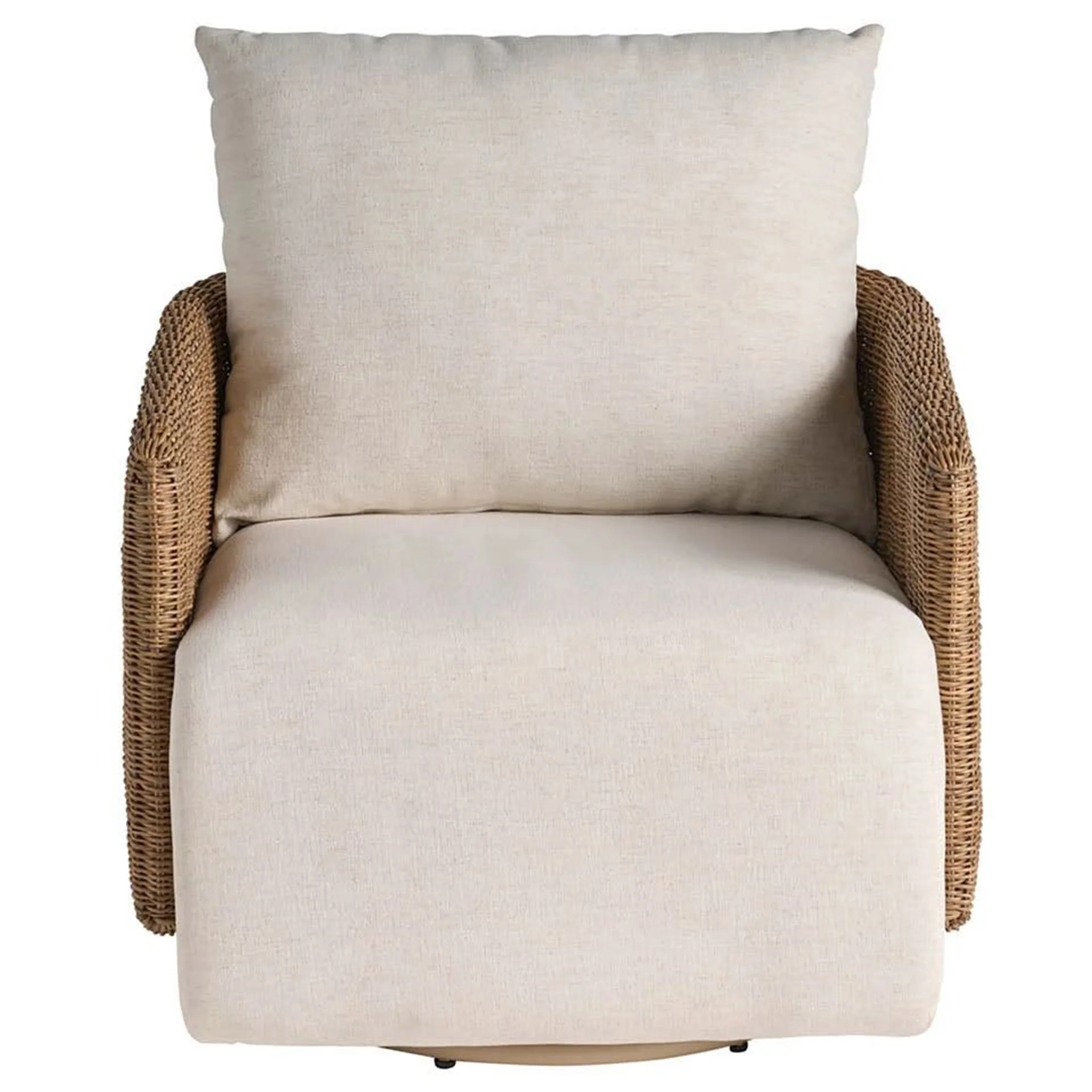 Enzo Swivel Chair, Nomad Snow - Image 2