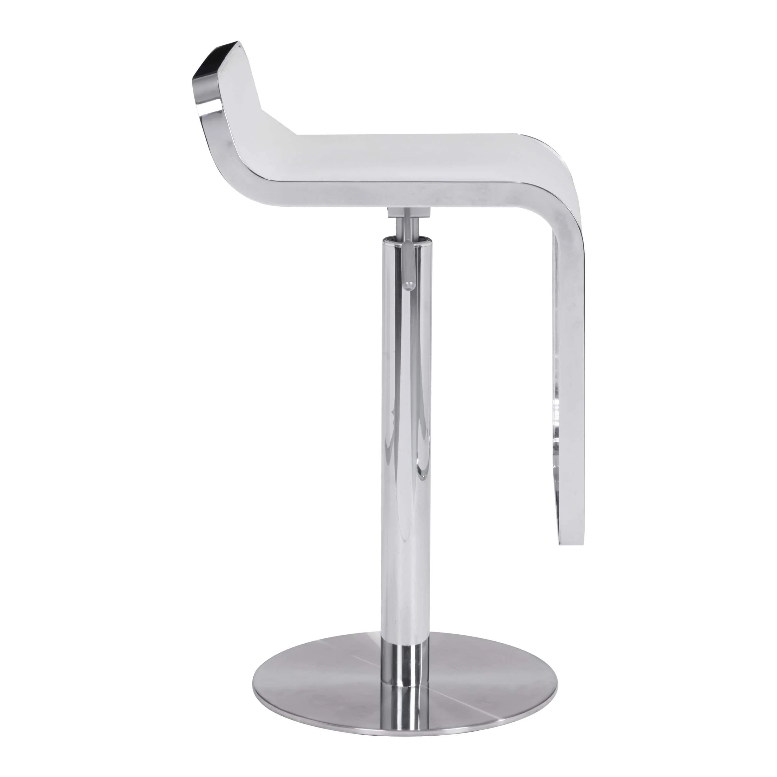 Equino Bar Stool, White - Image 4