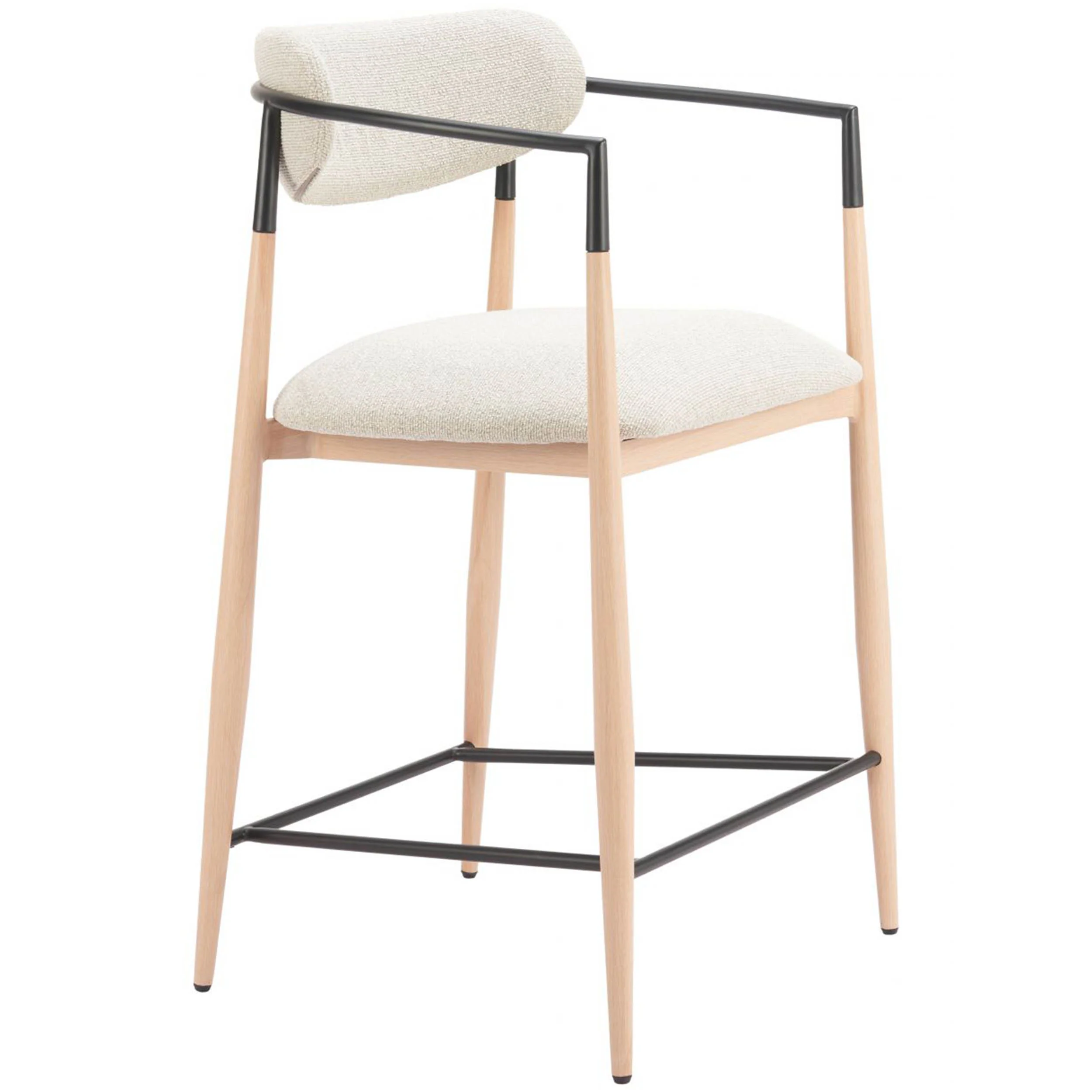 Equinox Bar & Counter Stool, Oyster Gray - Image 5