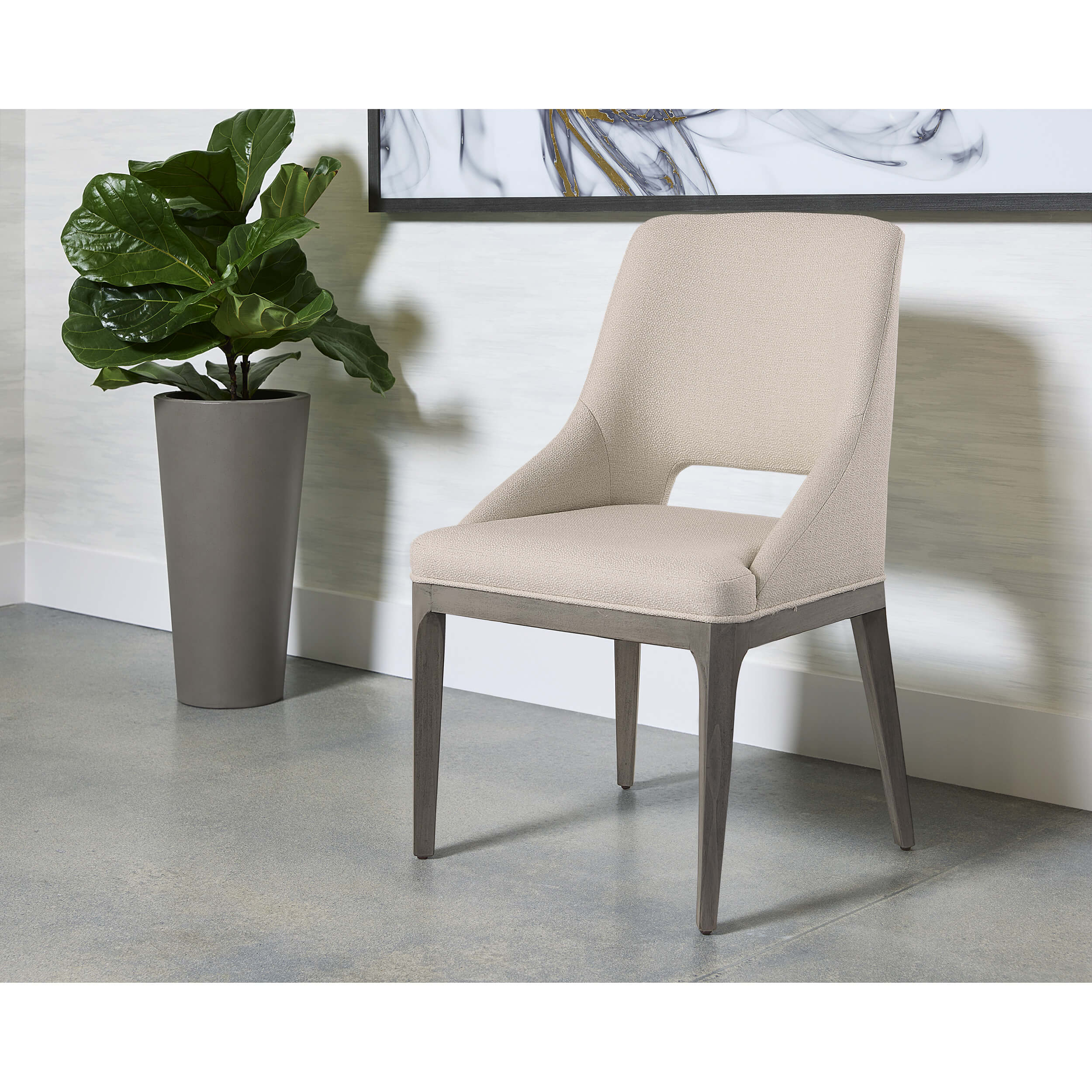 Estrada Dining Chair, Mainz Cream, Set of 2 - Image 4