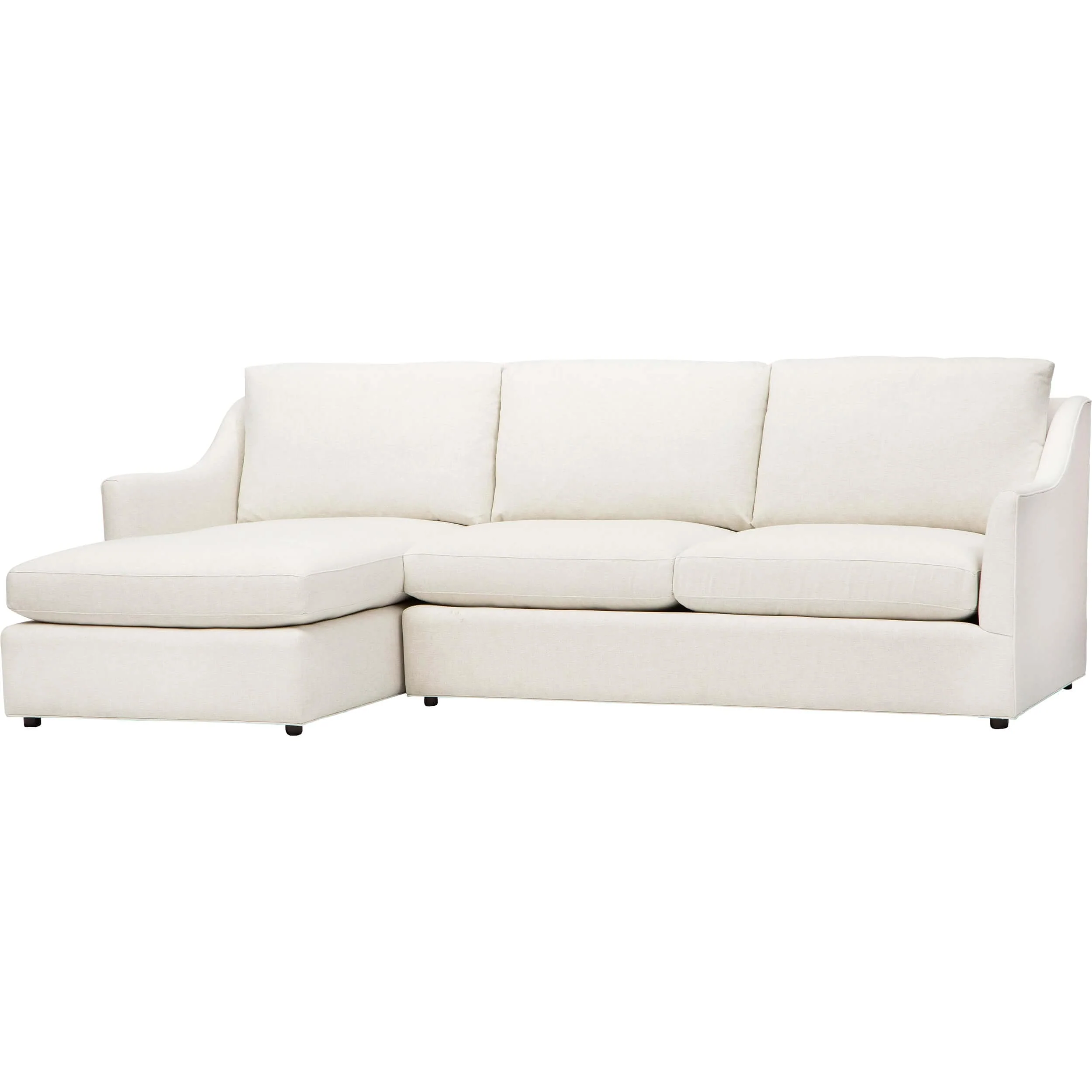Ettica Sectional, Cassie Ivory