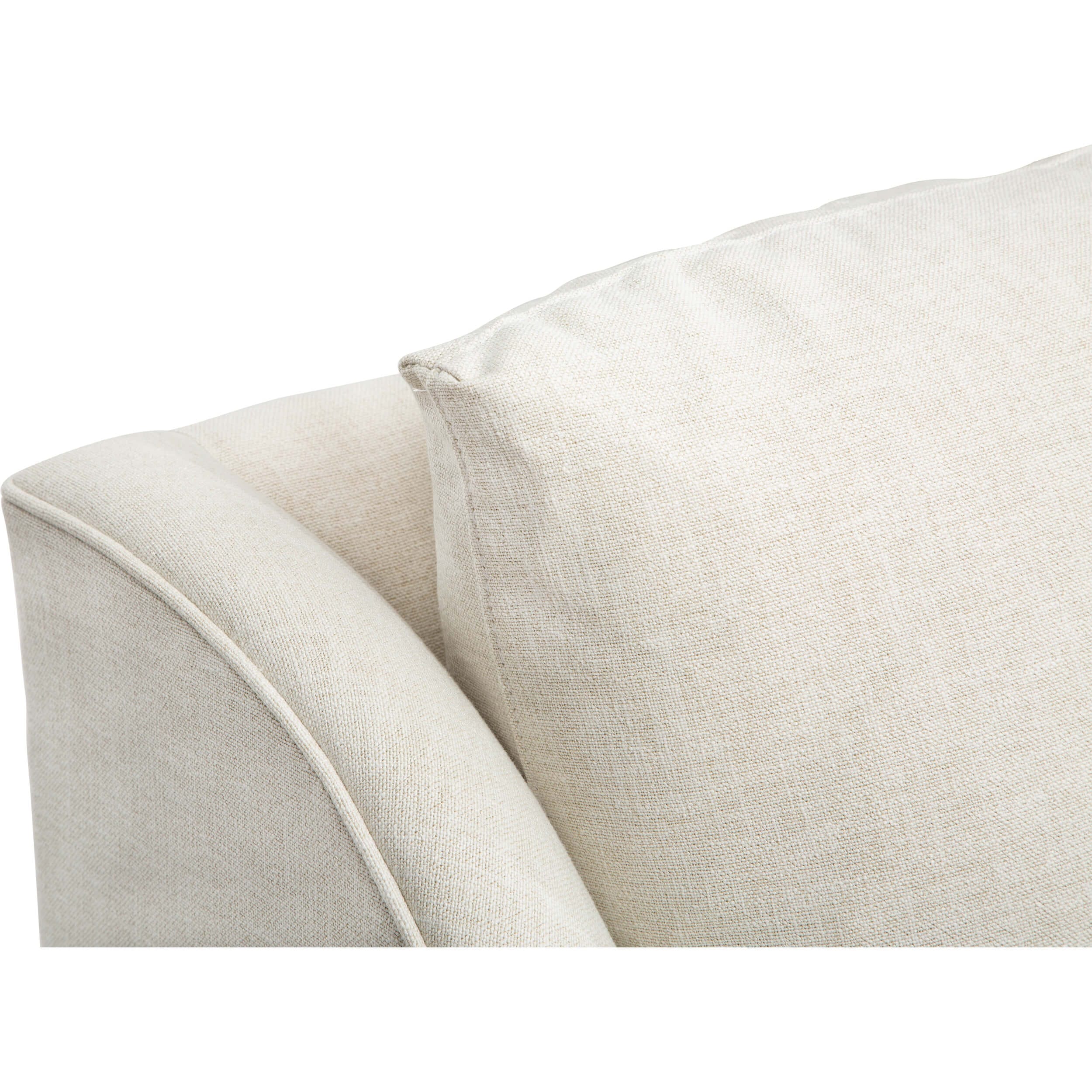 Ettica Sectional, Cassie Ivory - Image 5