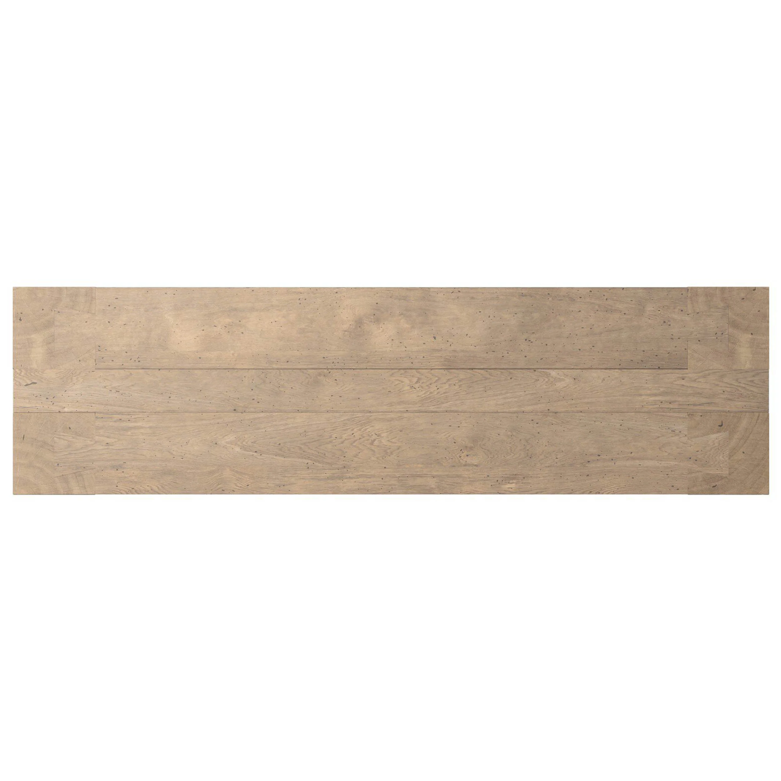 Abaso Bench, Whitewash Rustic by Four Hands - Image 5