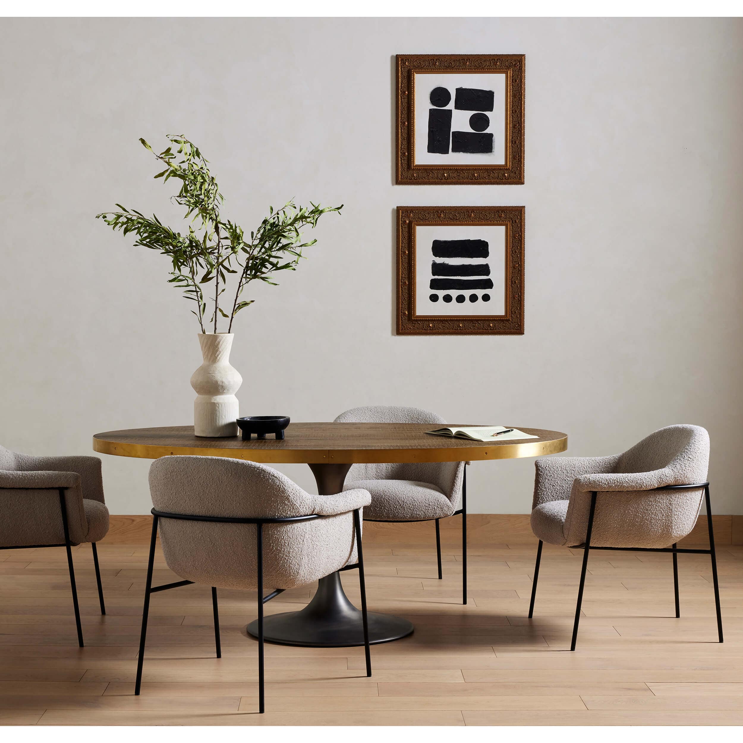 Evans Oval 72" Dining Table - Image 4
