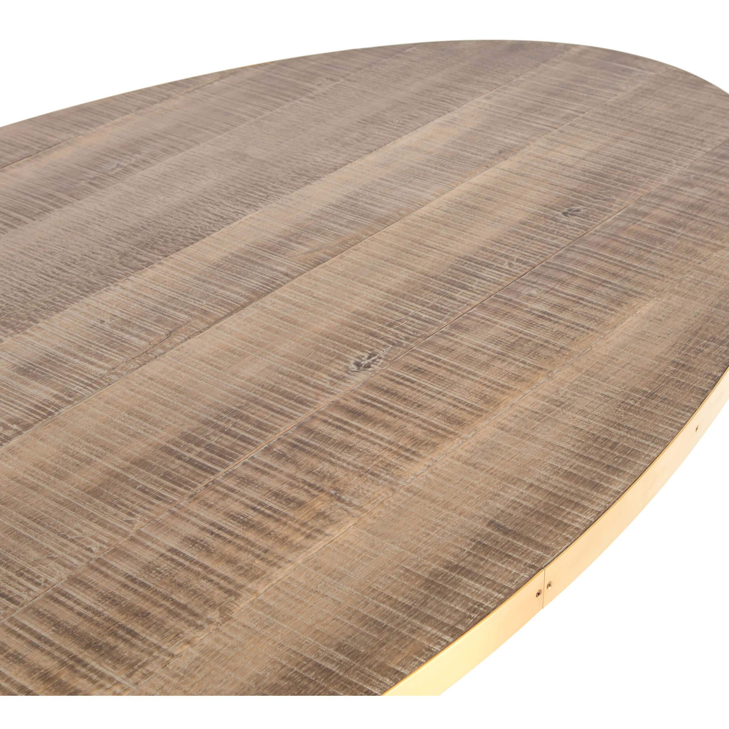 Evans Oval 98" Dining Table by Four Hands - Image 5