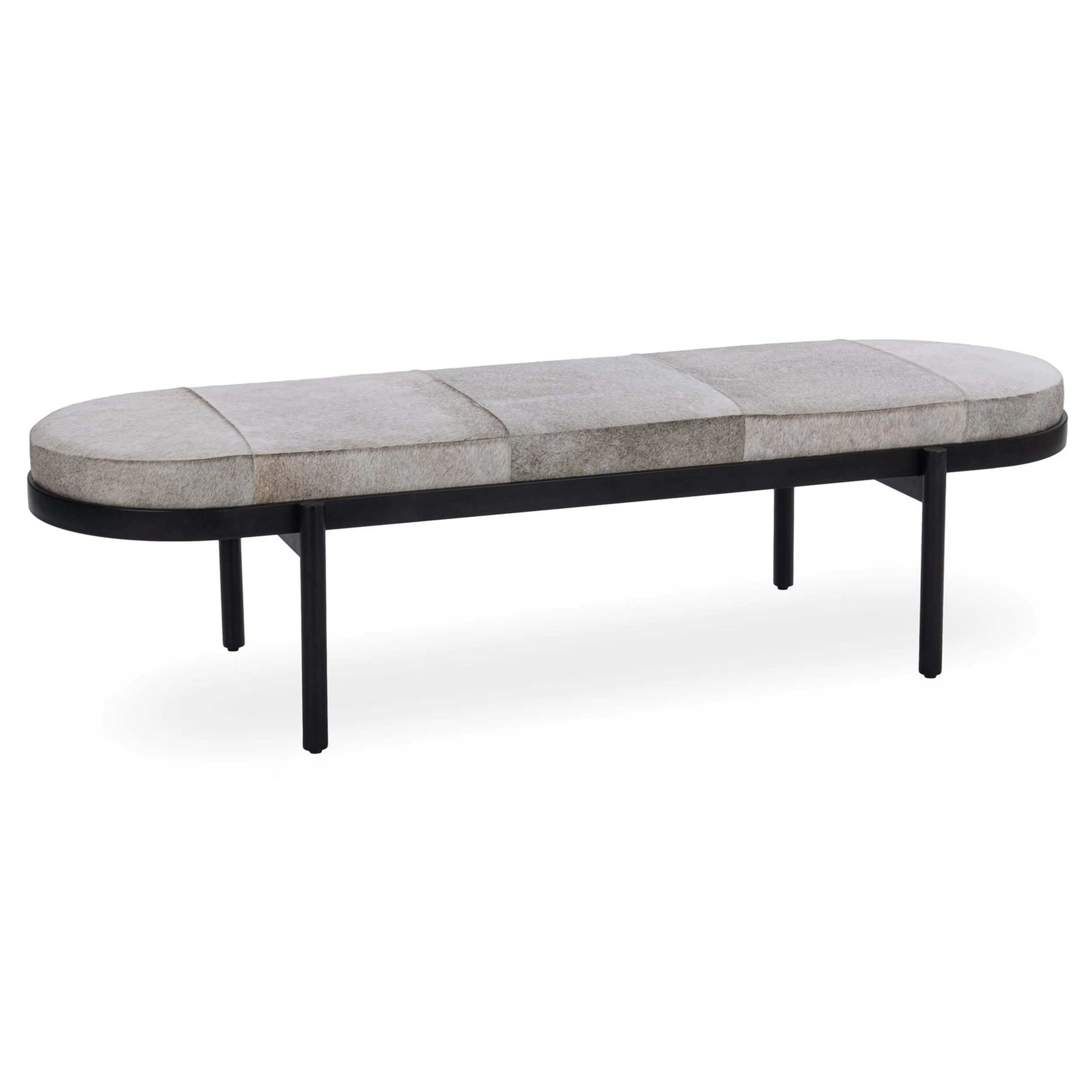 Evelyn Accent Bench, Sparrow Gray - Image 2