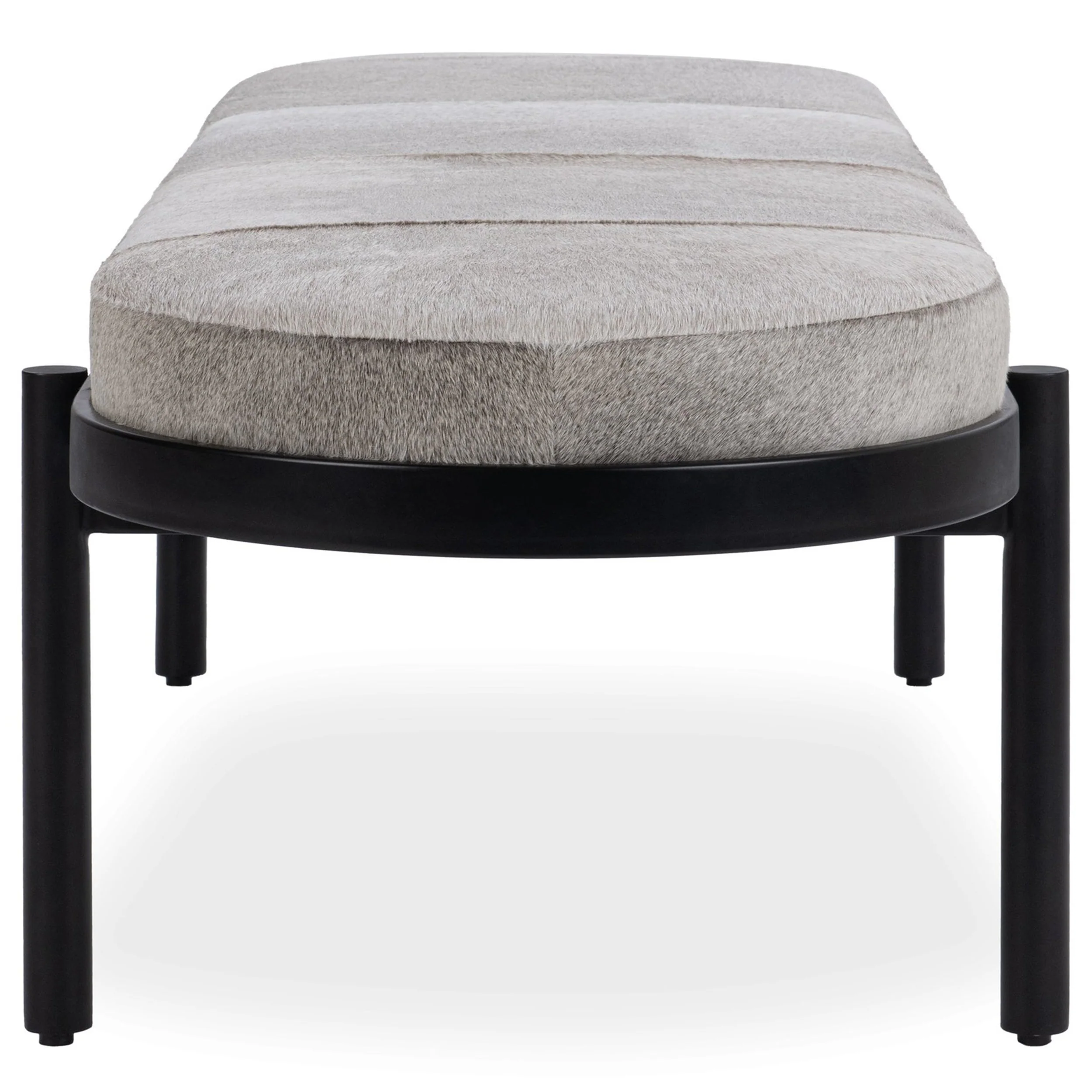 Evelyn Accent Bench, Sparrow Gray - Image 3