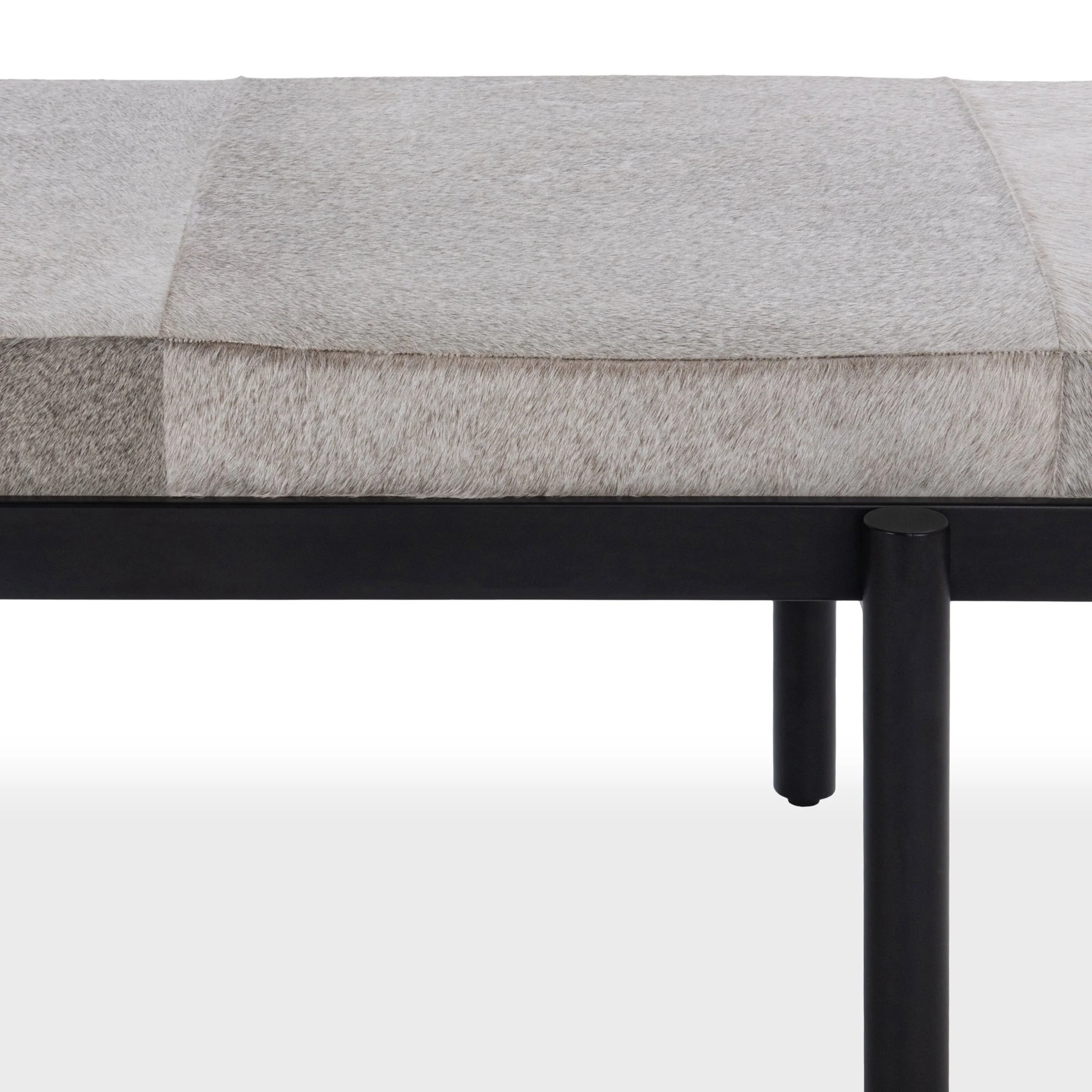 Evelyn Accent Bench, Sparrow Gray - Image 4