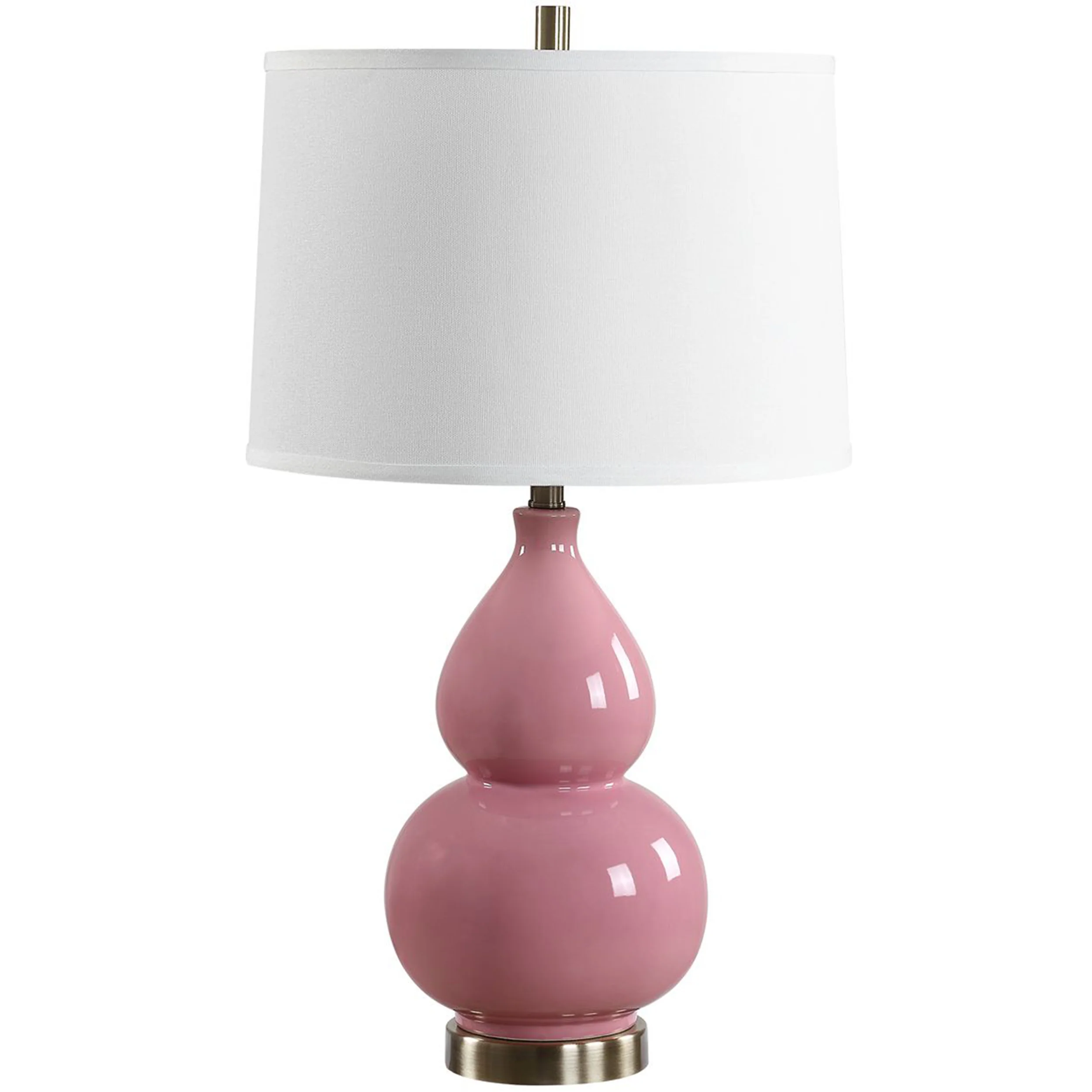 Evie Table Lamp, Bubblegum Pink
