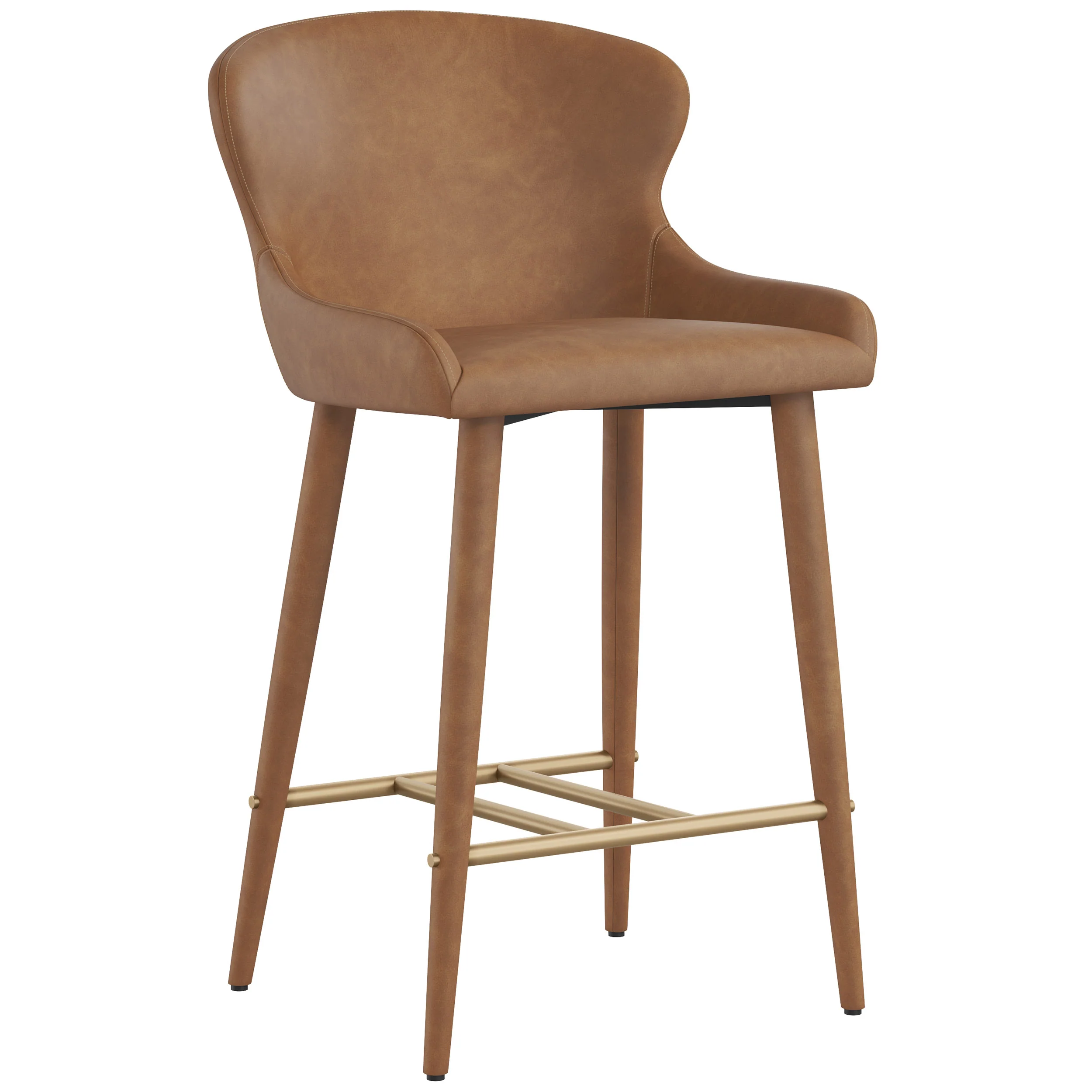 Evora Coiunter Stool, Miliken Cognac