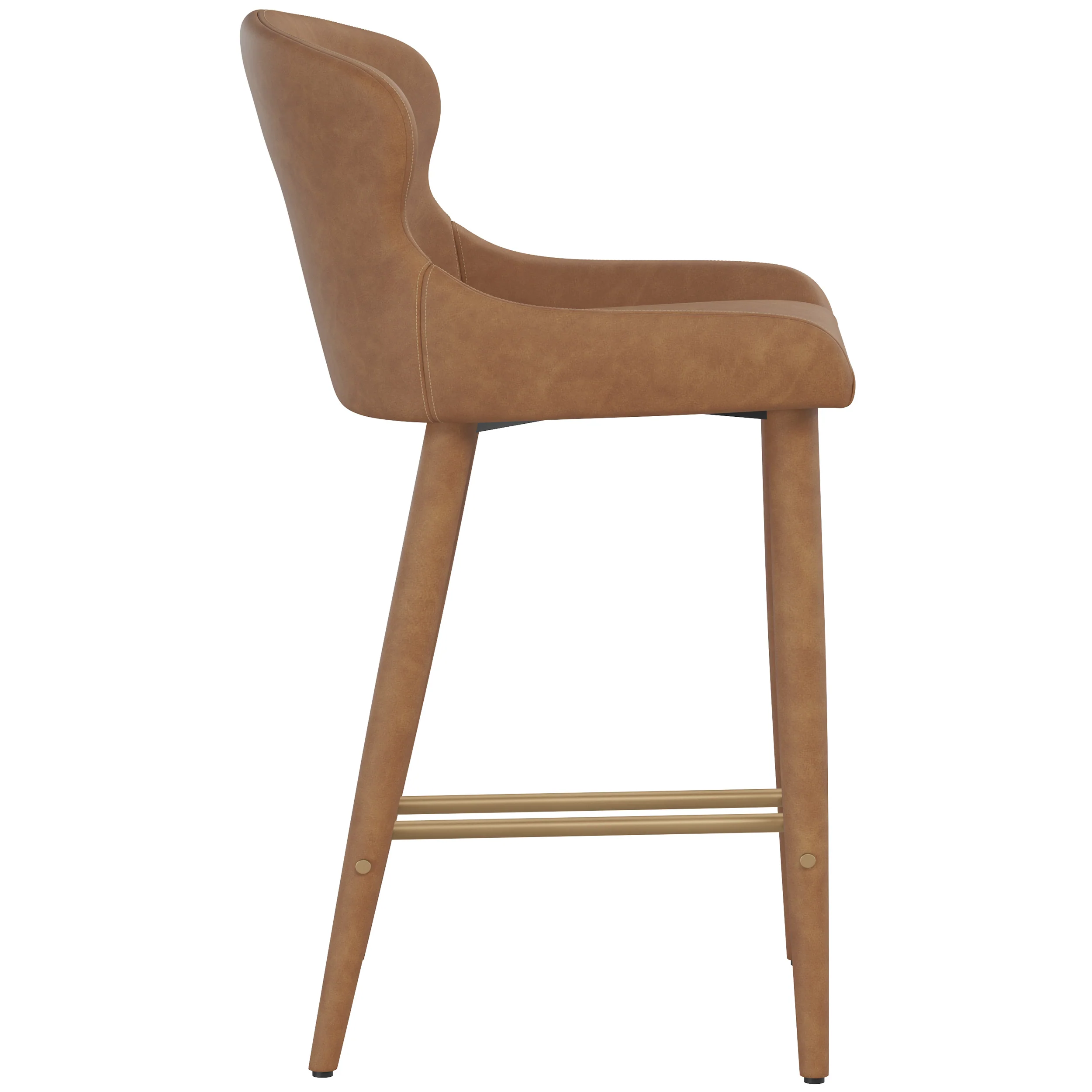 Evora Coiunter Stool, Miliken Cognac - Image 3