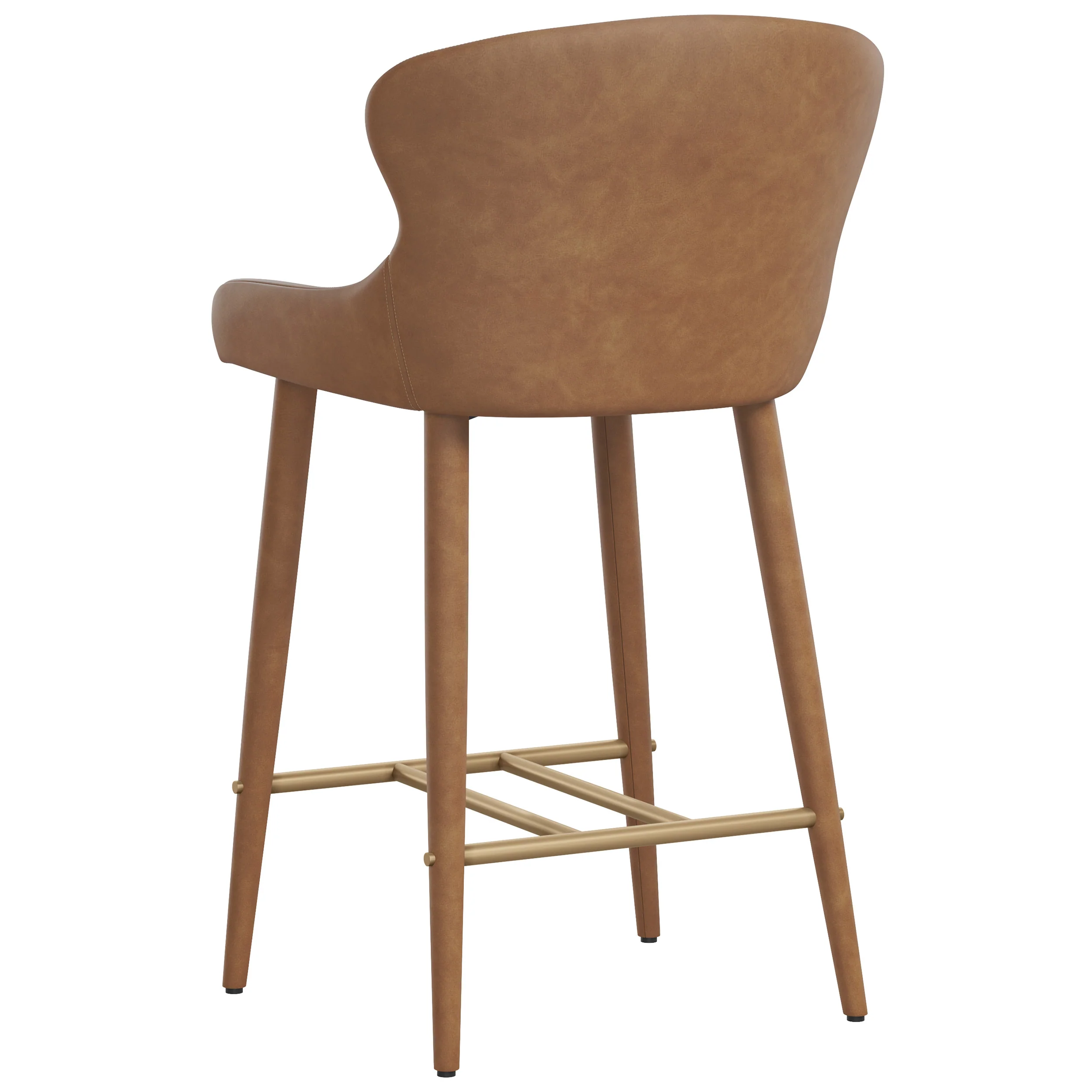 Evora Coiunter Stool, Miliken Cognac - Image 4