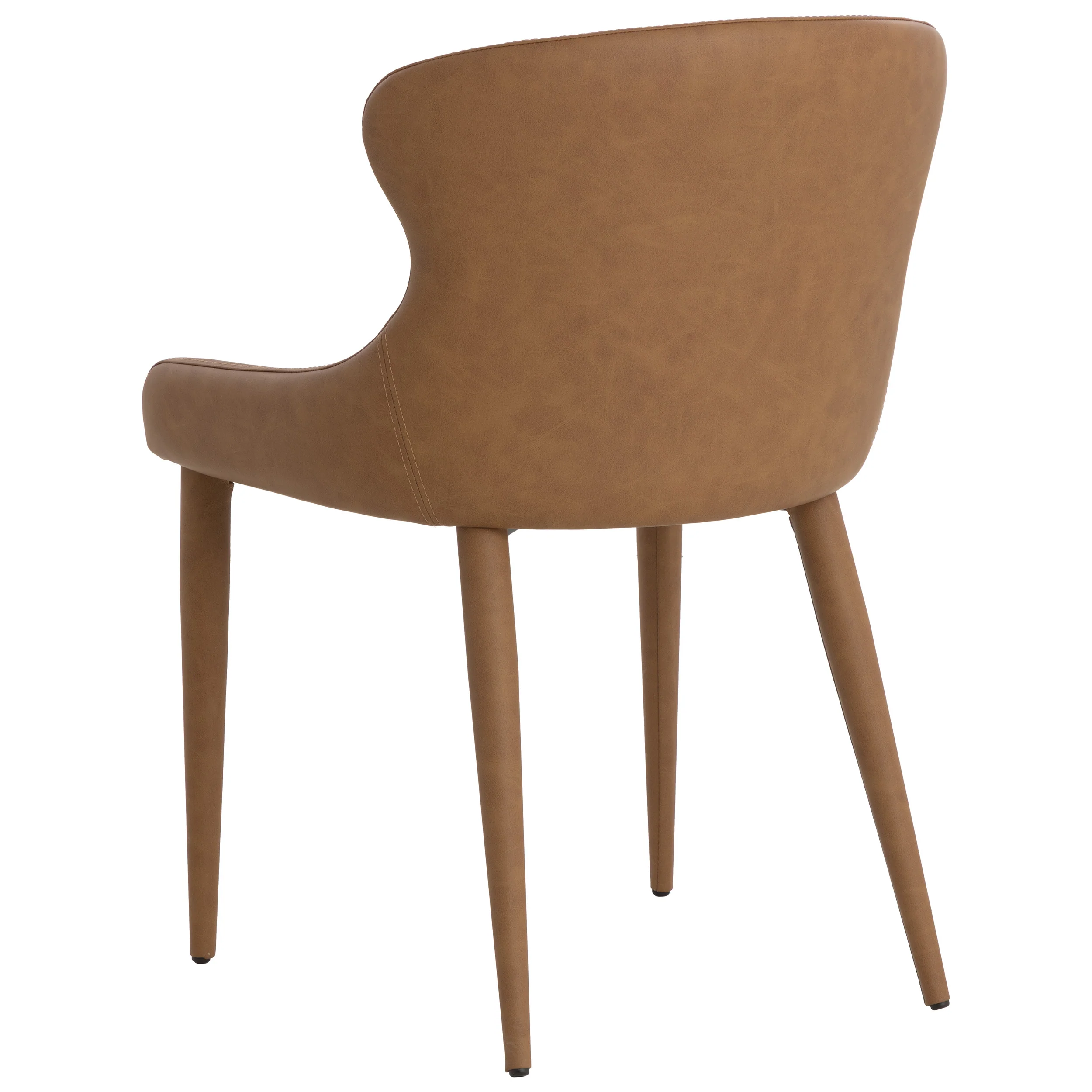 Evora Dining Chair, Miliken Cognac - Image 4