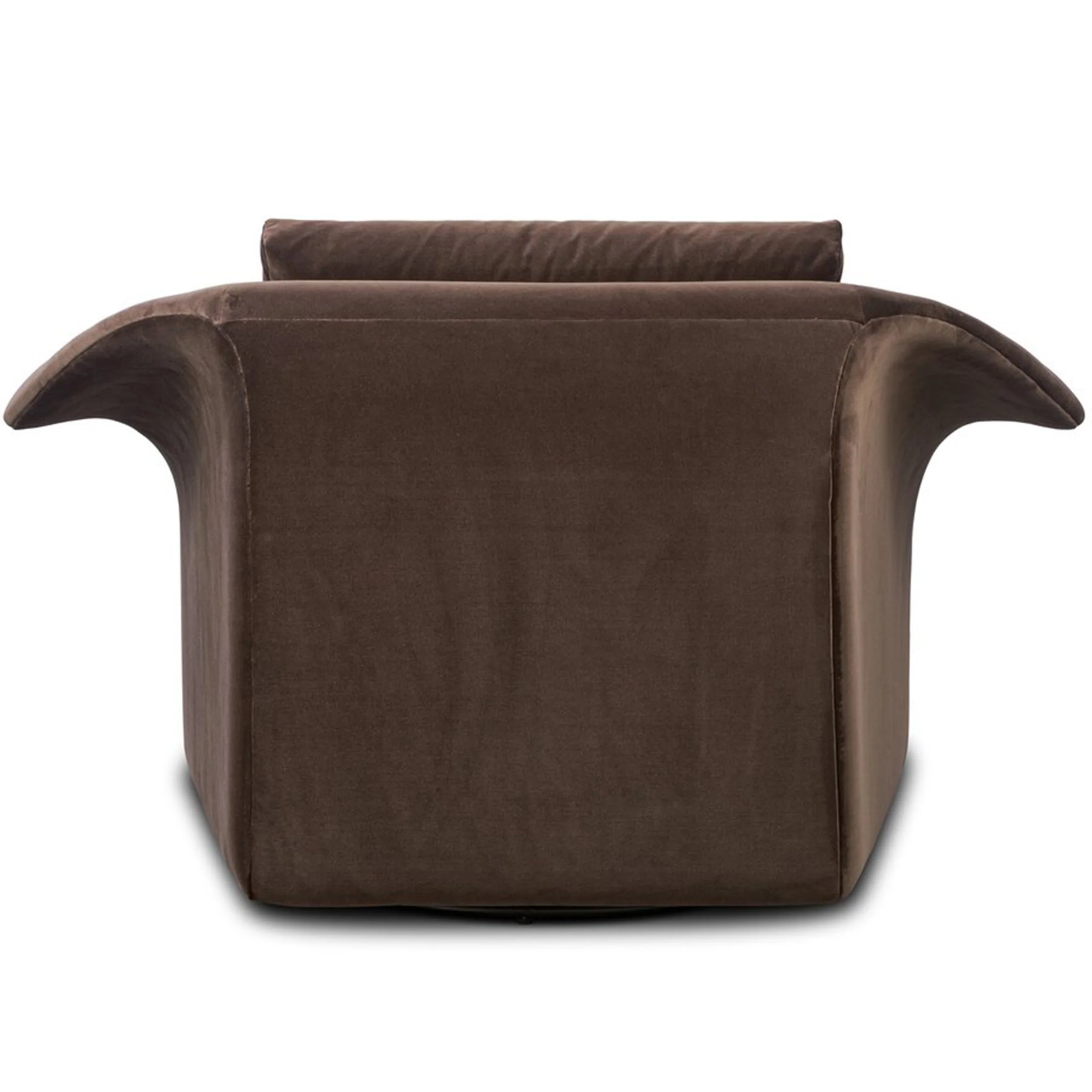 Ezra Swivel Chair, Surrey Cocoa by Four Hands - Image 4