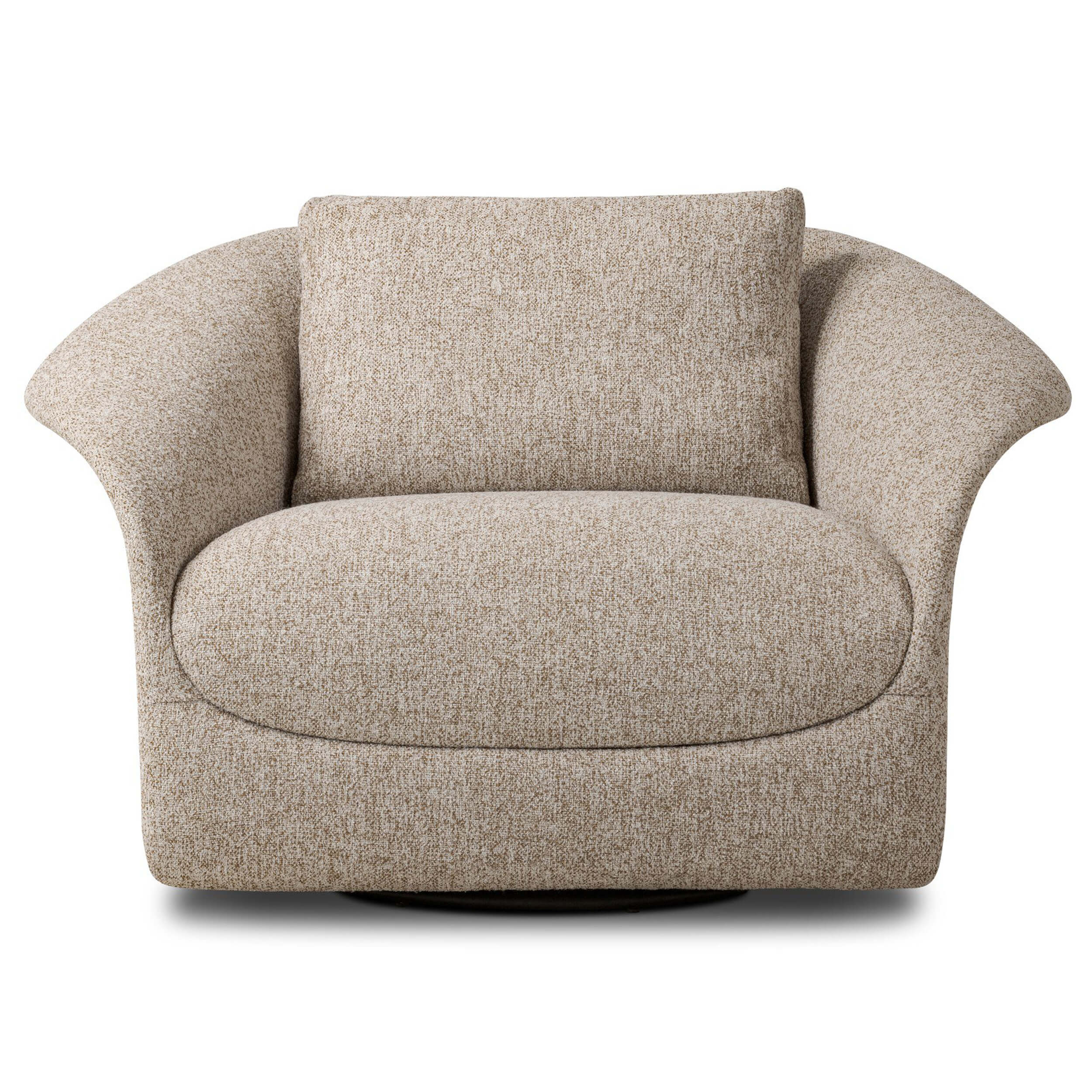 Ezra Swivel Chair, Yuma Dove by Four Hands - Image 2