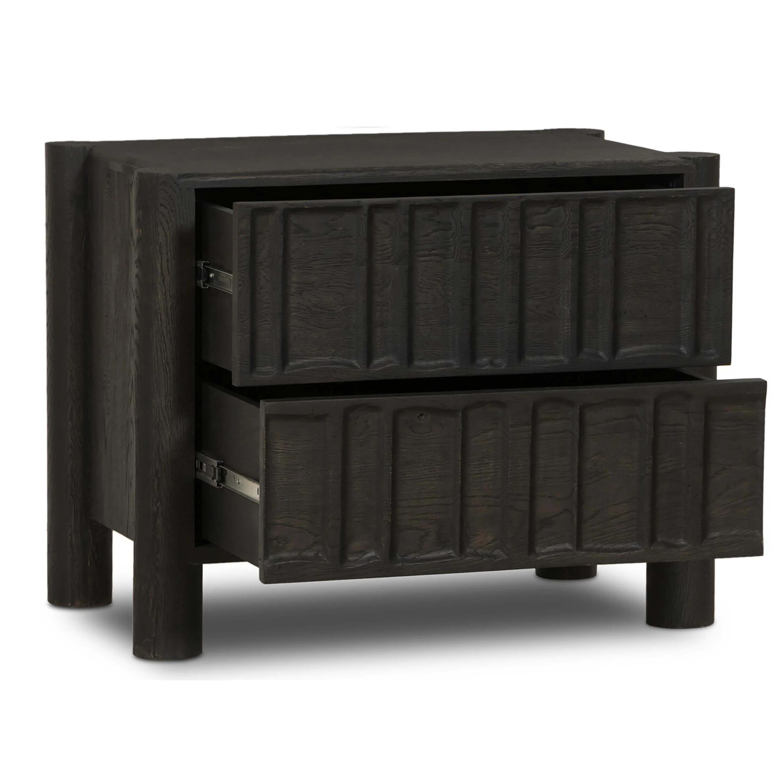 Ezri Nightstand, Black by Four Hands - Image 4