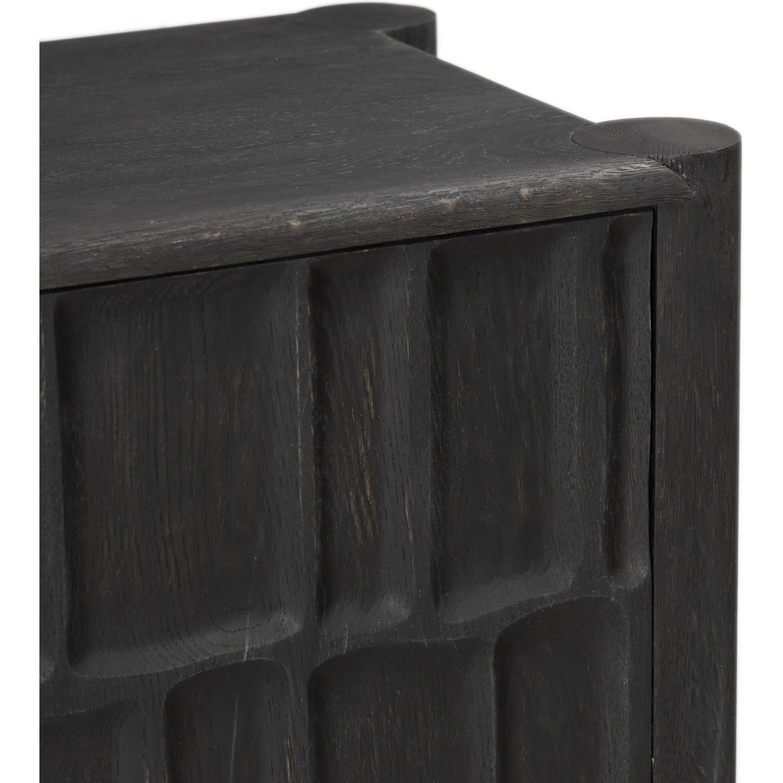 Ezri 6 Door Sideboard, Black by Four Hands - Image 5