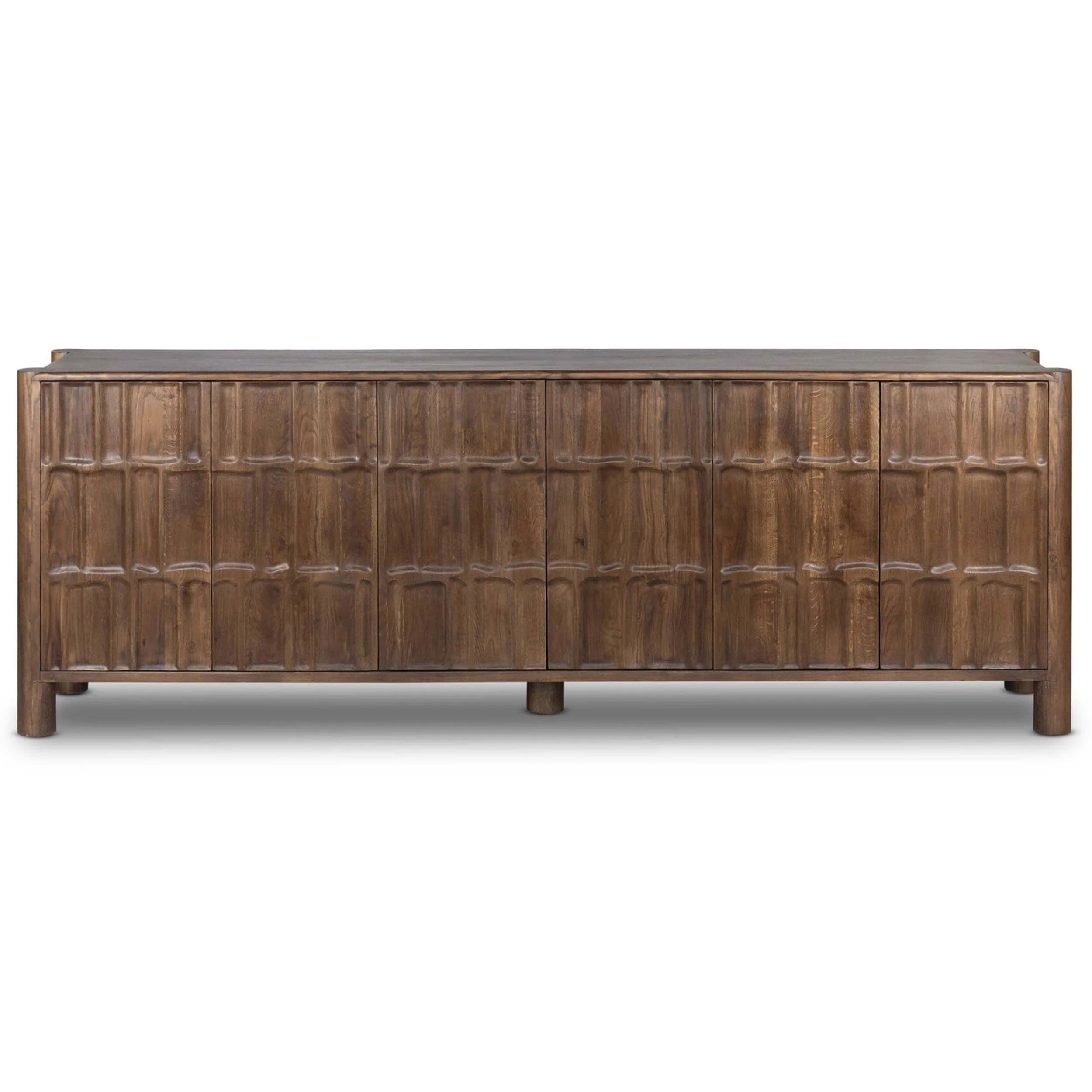 Ezri 6 Door Sideboard, Cocoa by Four Hands - Image 2