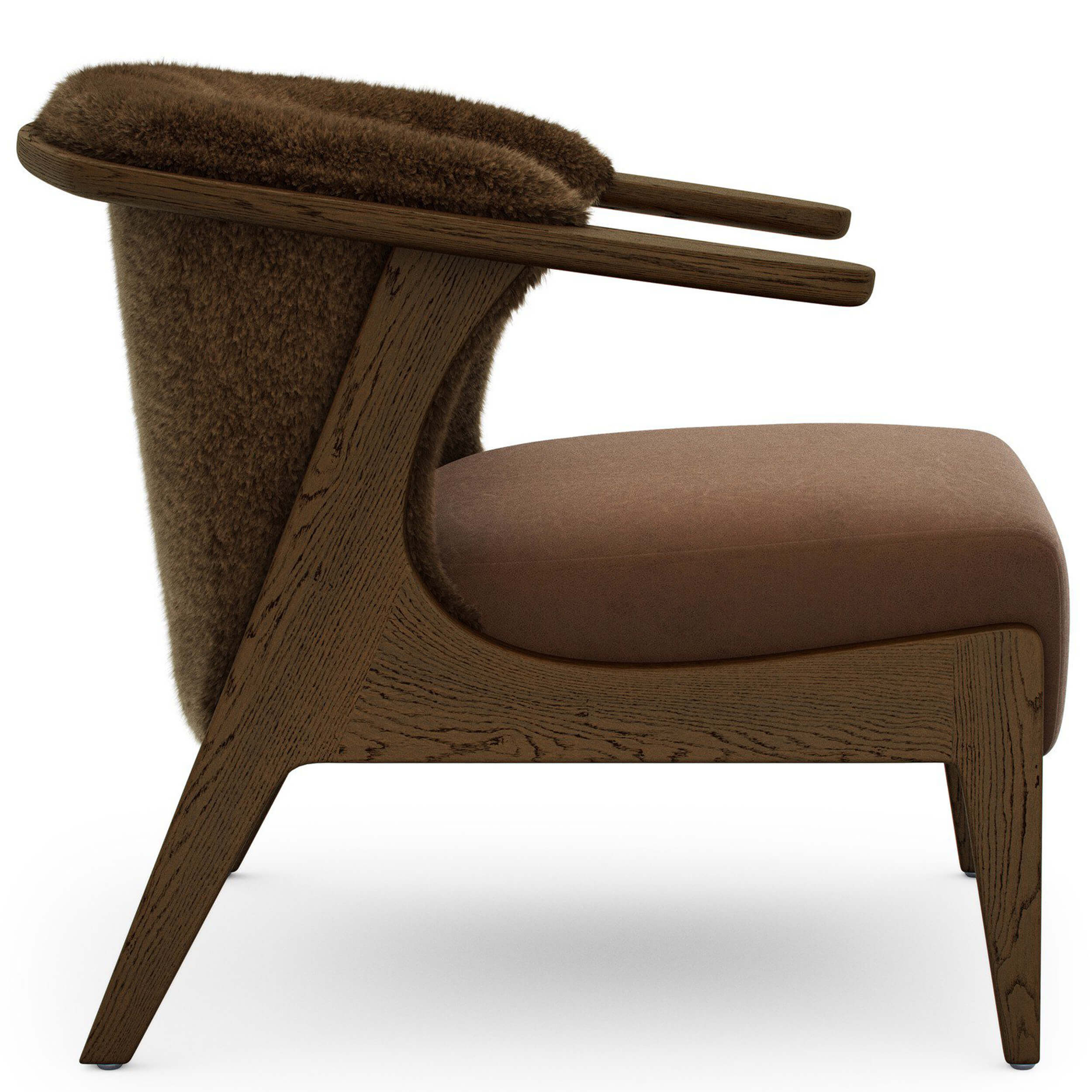 Fabian Leather Chair, Maestro Cigar by Four Hands - Image 3