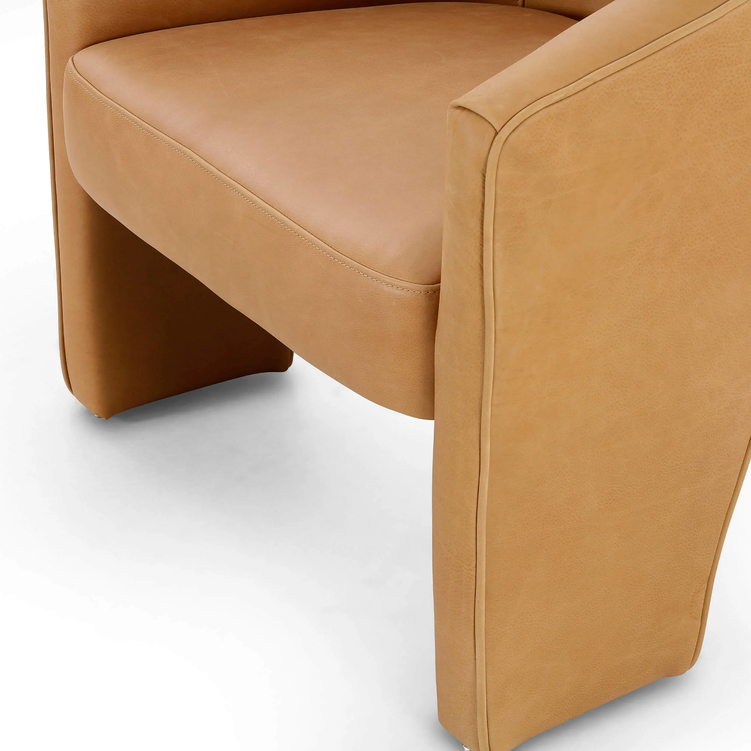 Fae Leather Chair, Palermo Butterscotch - Image 5