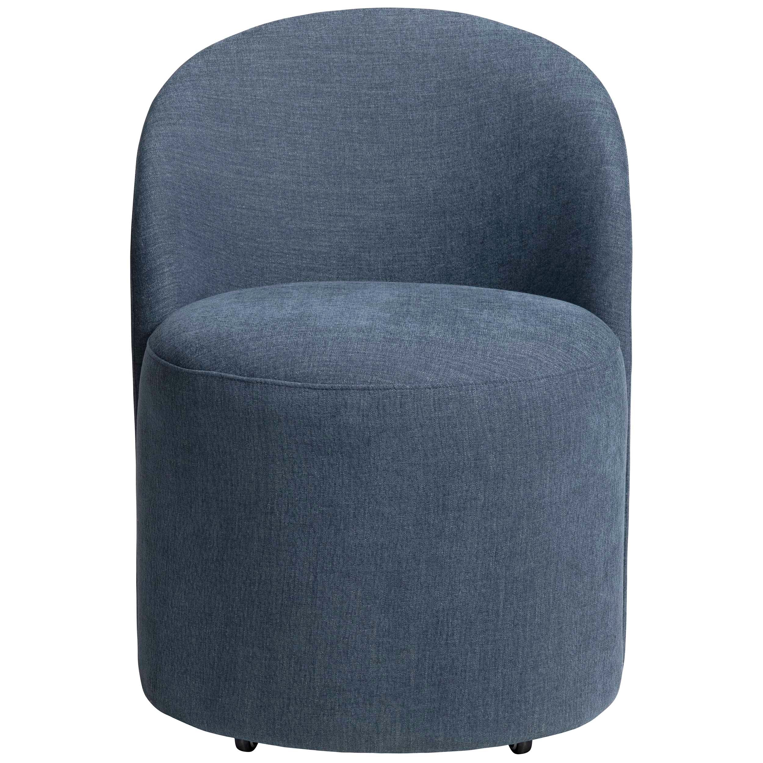 Fairfax Gliding Dining Chair, Cobalt, Set of 2 - Image 2