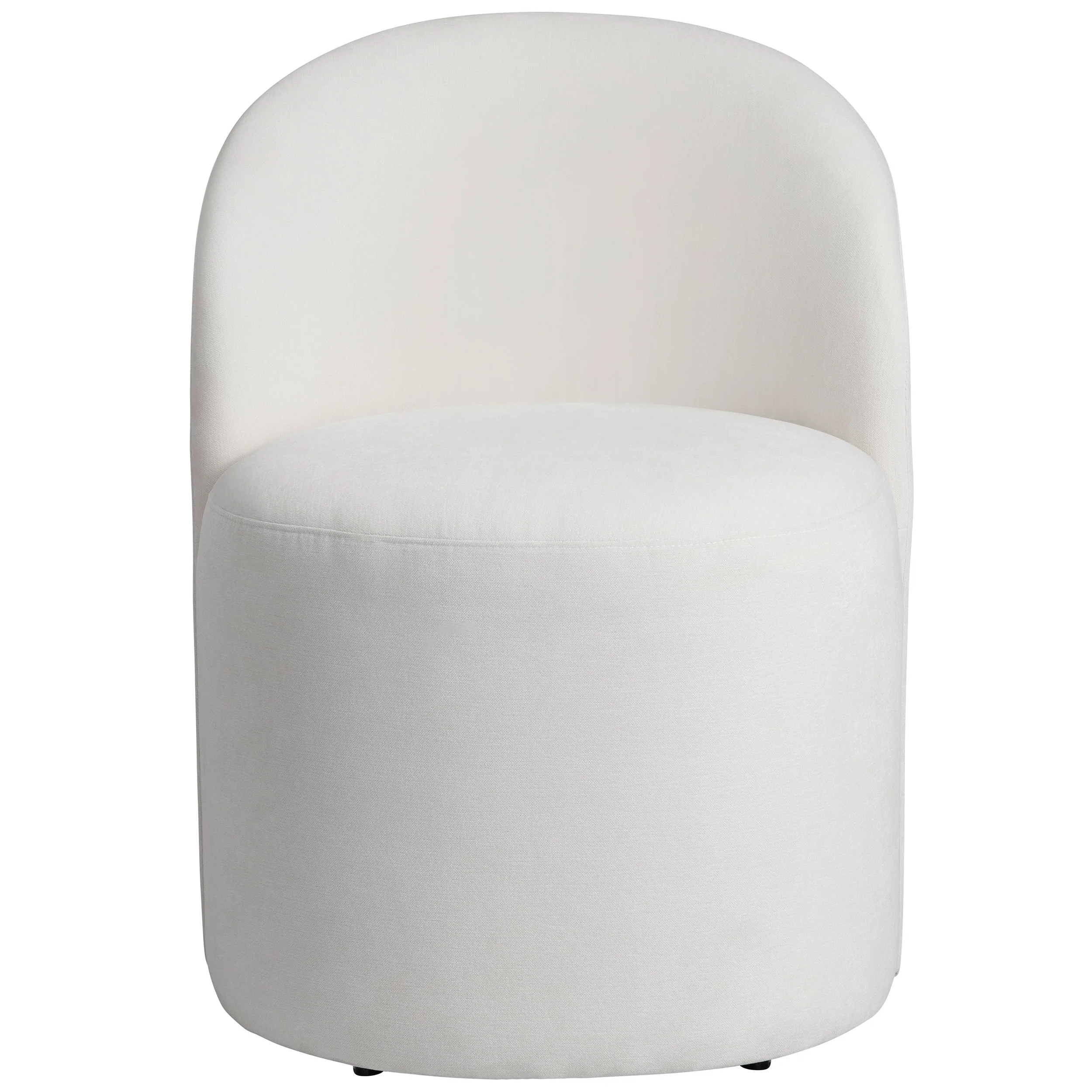 Fairfax Gliding Dining Chair, White, Set of 2 - Image 2