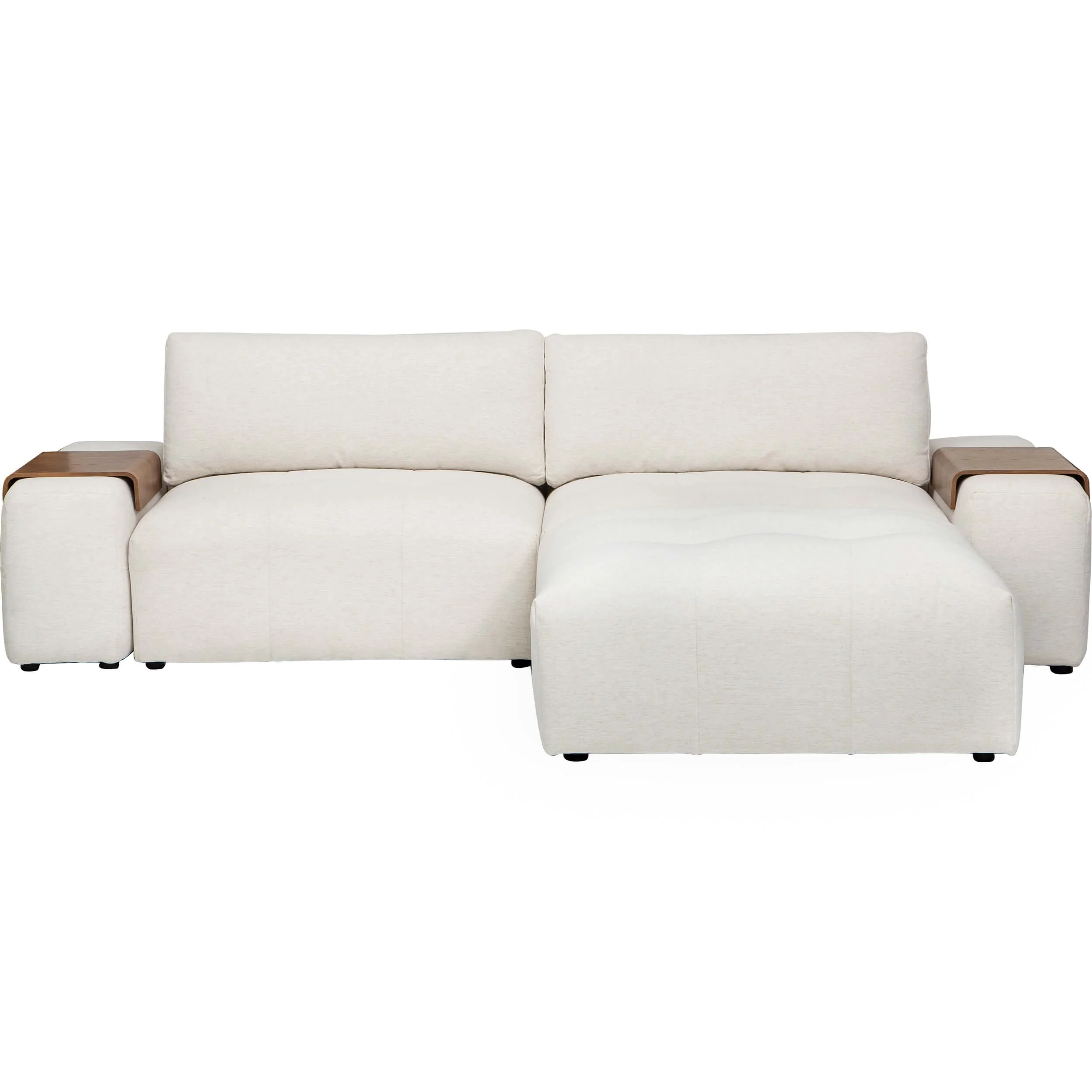 Farley 5 Piece Modular Sectional, Nomad Snow - Image 2