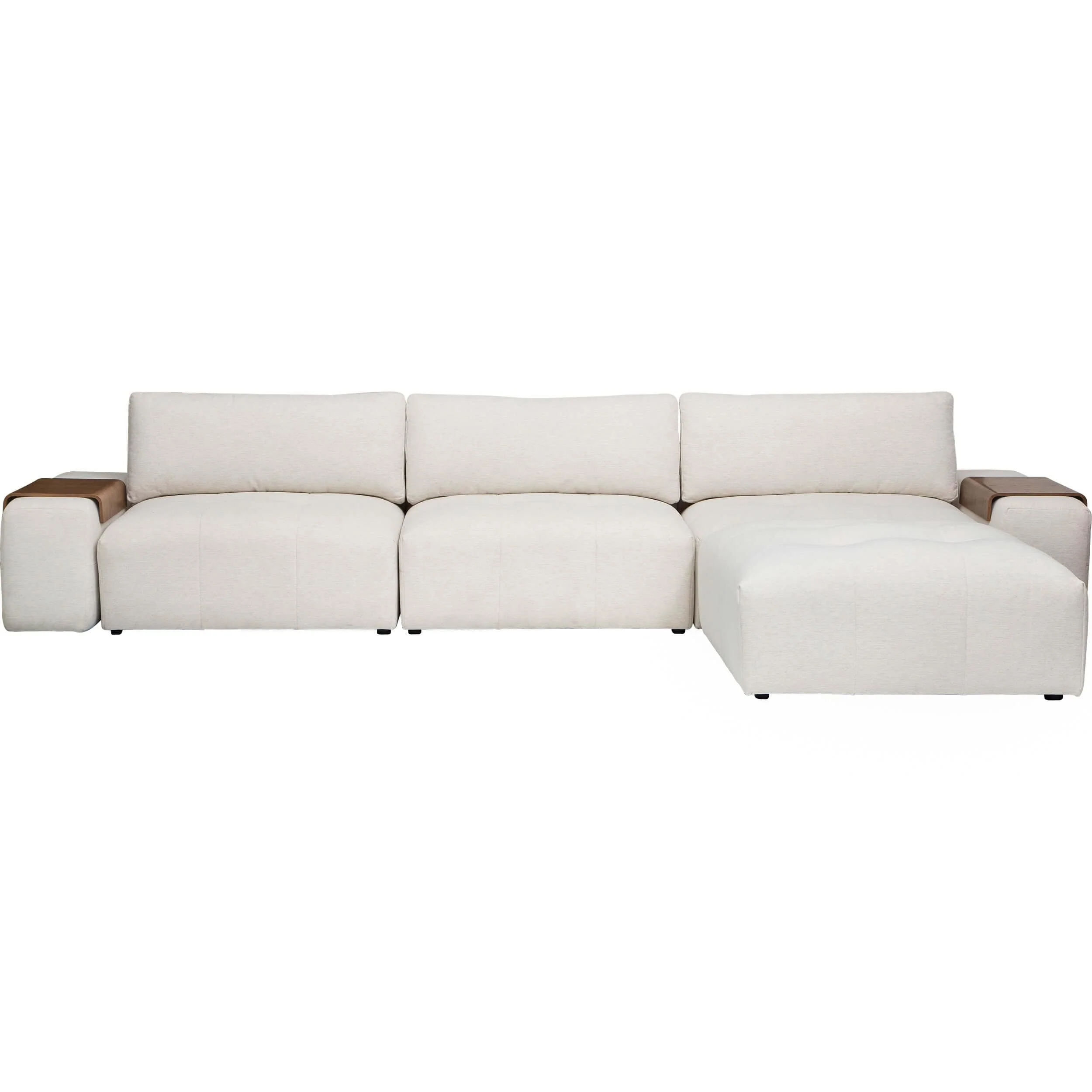 Farley 6 Piece Modular Sectional, Nomad Snow - Image 2