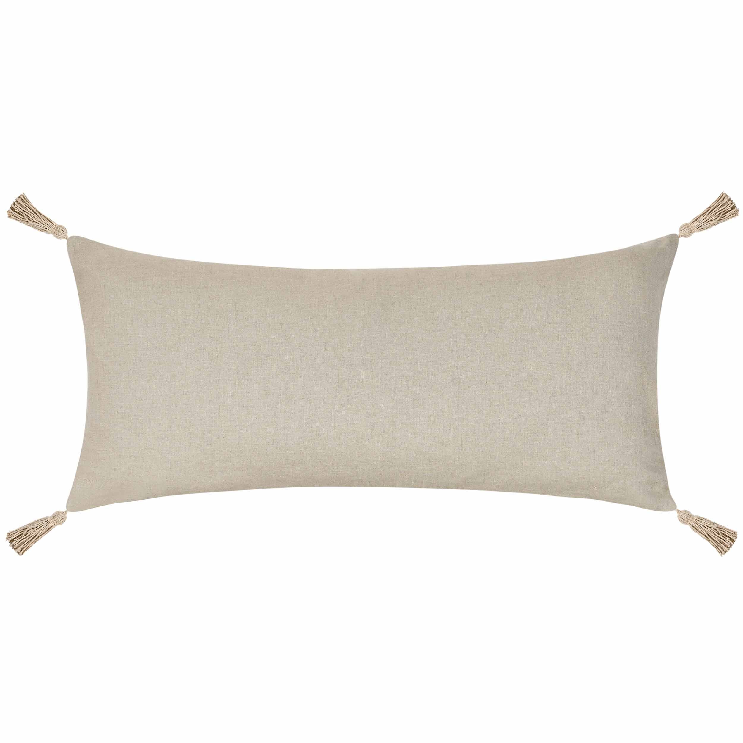 Farm Lumbar Pillow, Ivory/Natural - Image 4