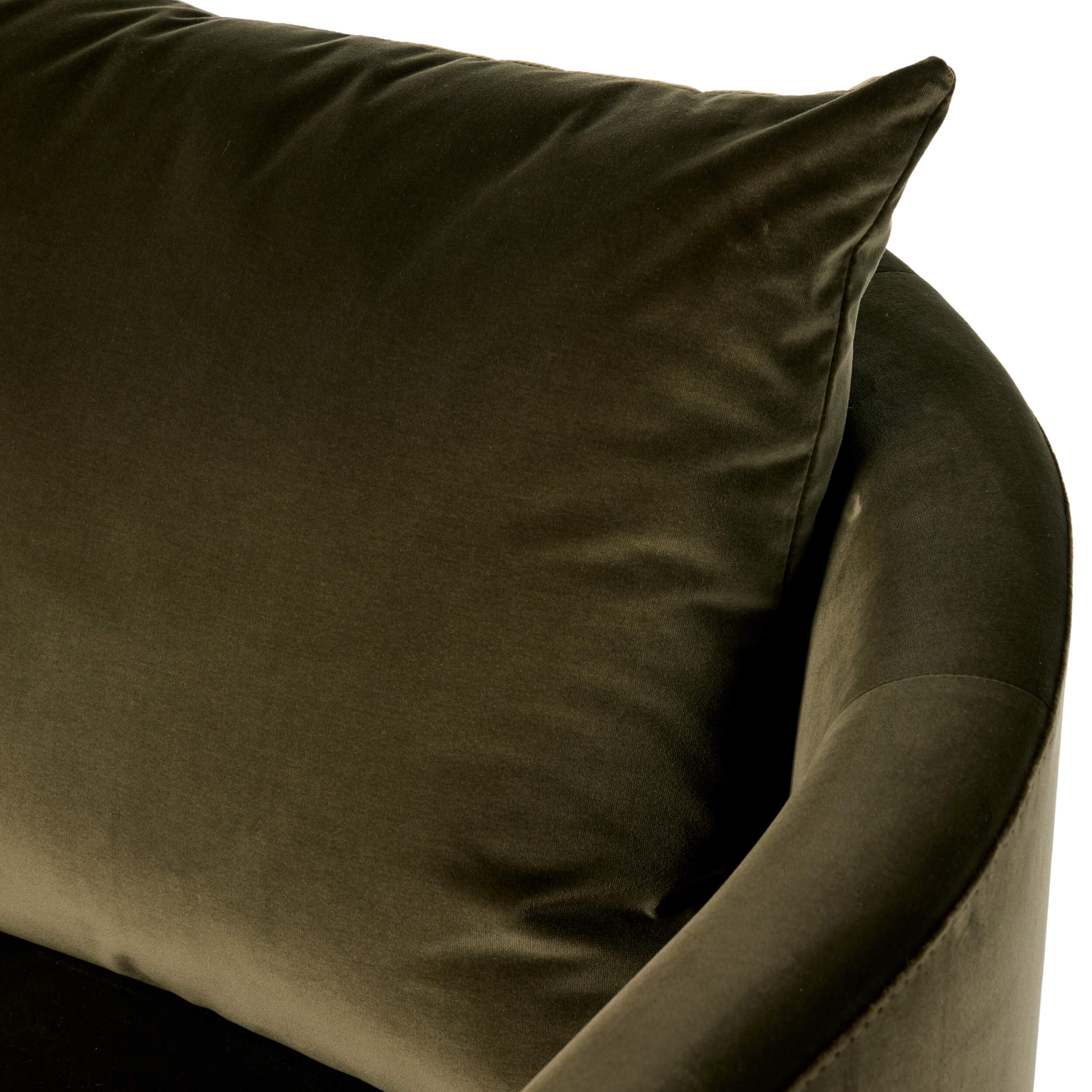 Farrah Chaise, Surrey Olive by Four Hands - Image 5