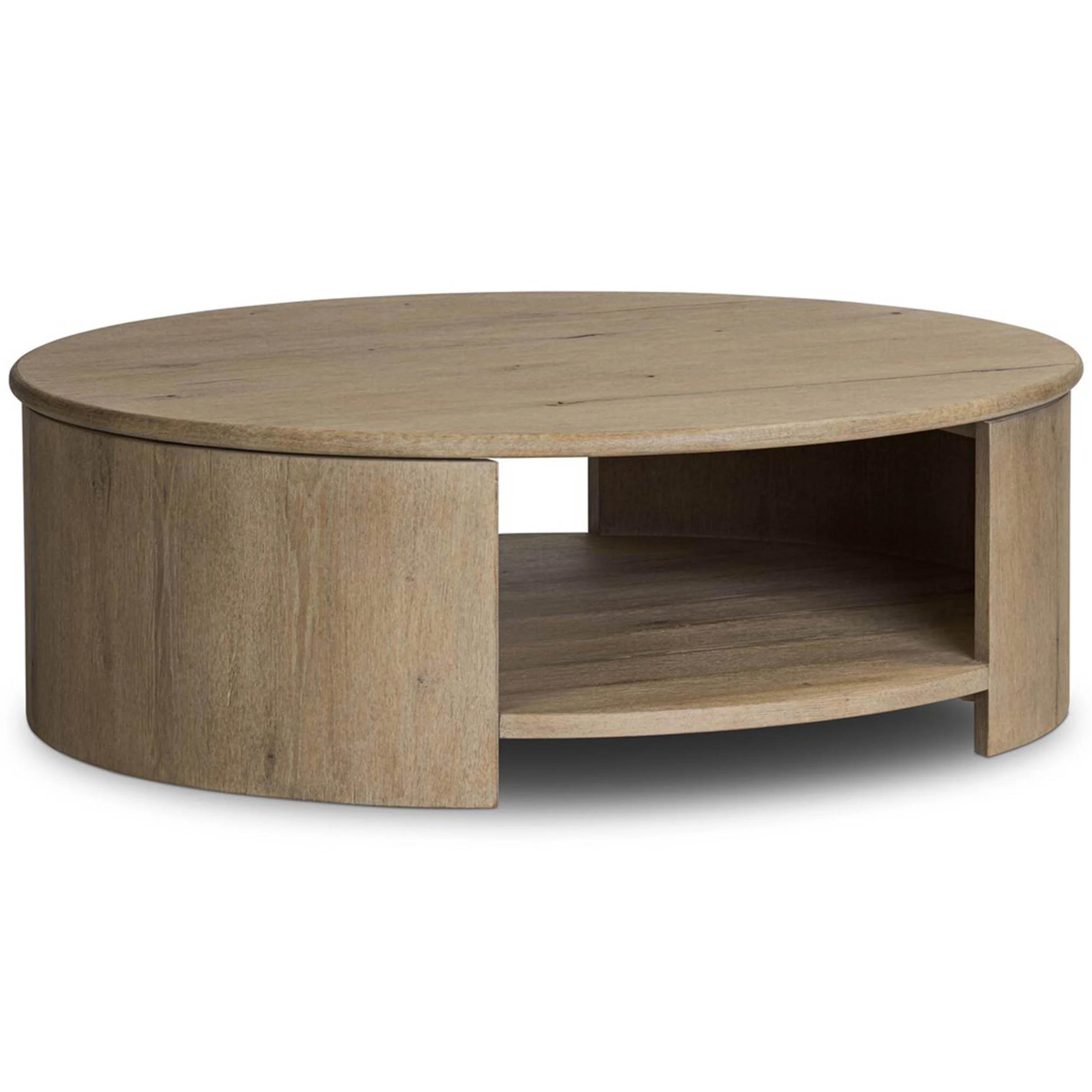 Farrow Coffee Table, Drifted Oak by Four Hands