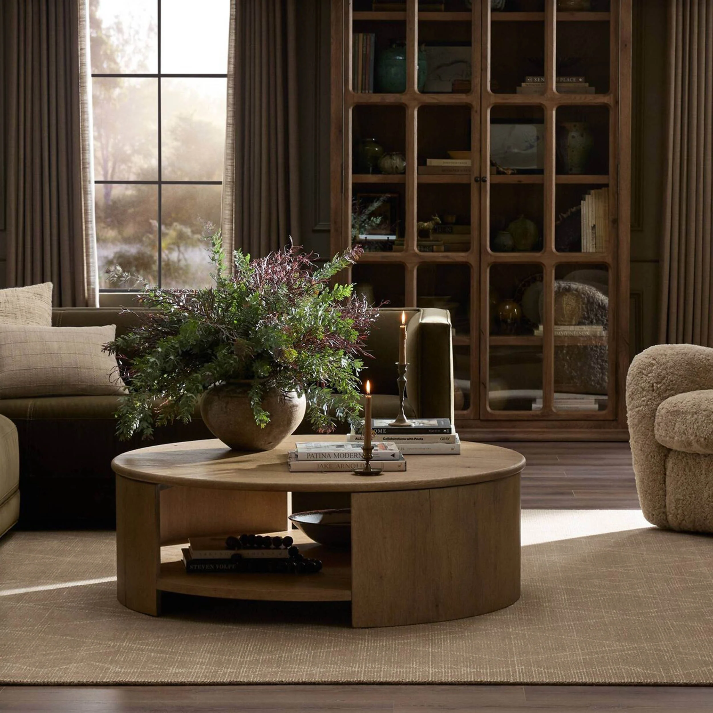 Farrow Coffee Table, Drifted Oak by Four Hands - Image 6