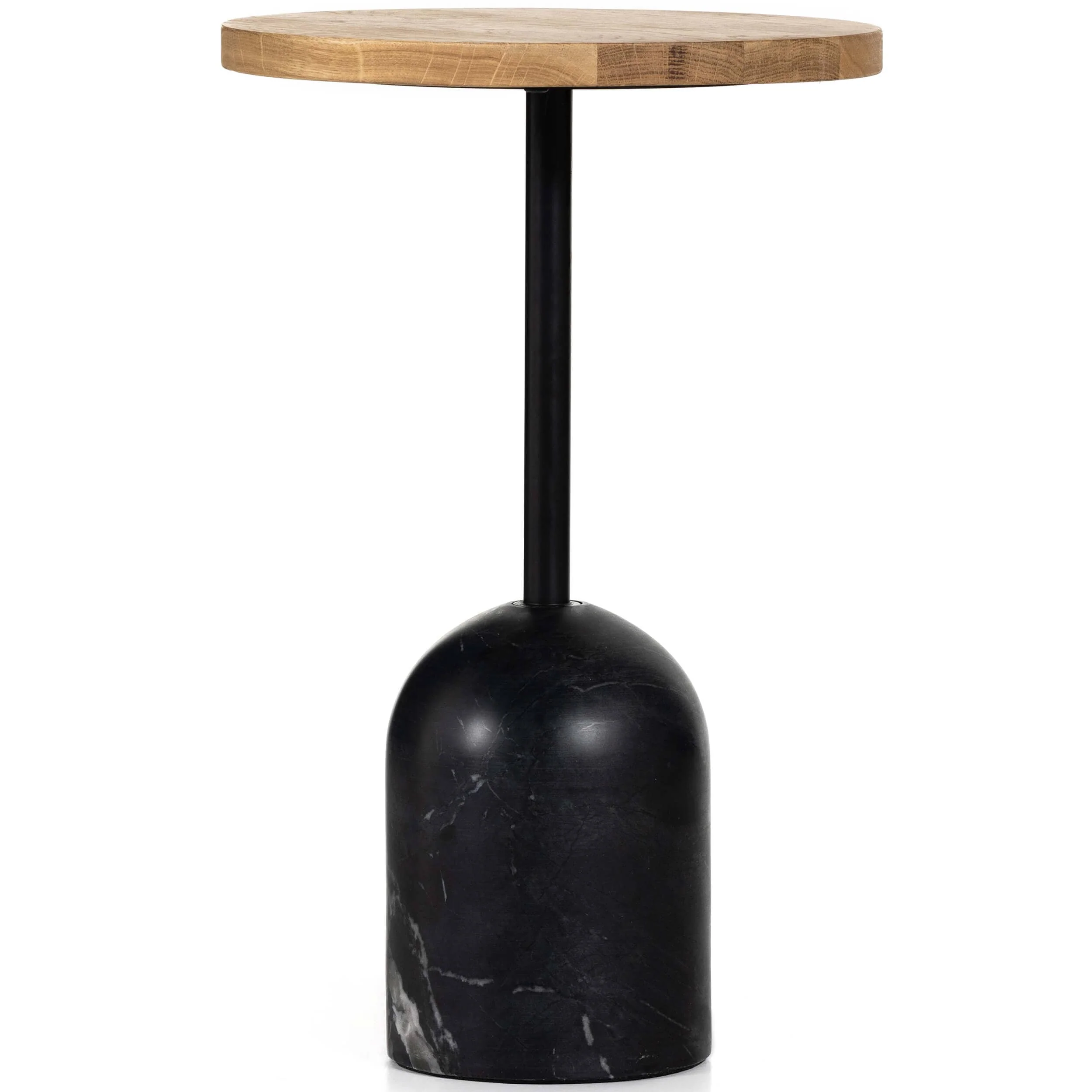Fay Accent Table, Black Marble by Four Hands - Image 3