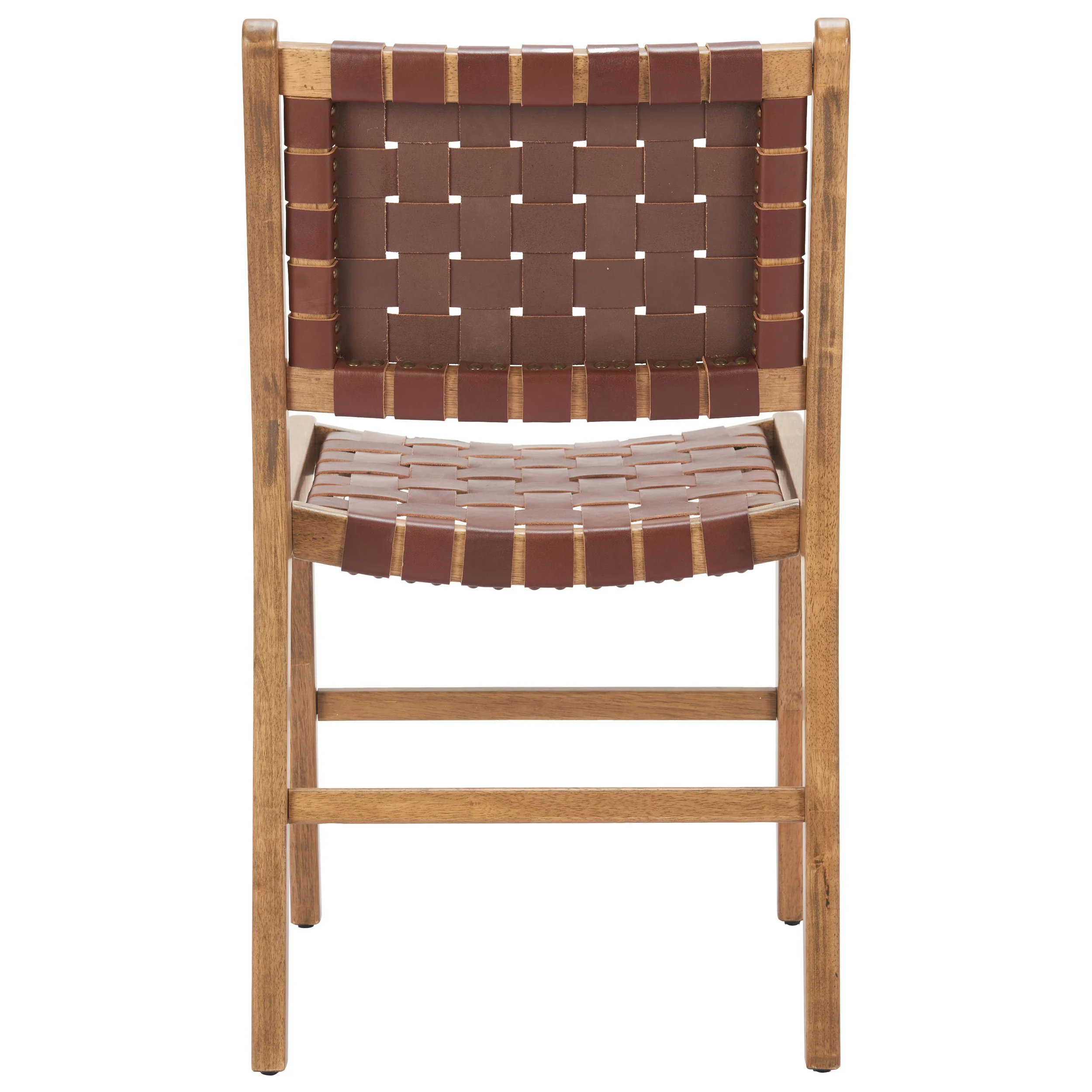 Feder Dining Chair, Brown, Set of 2 - Image 4