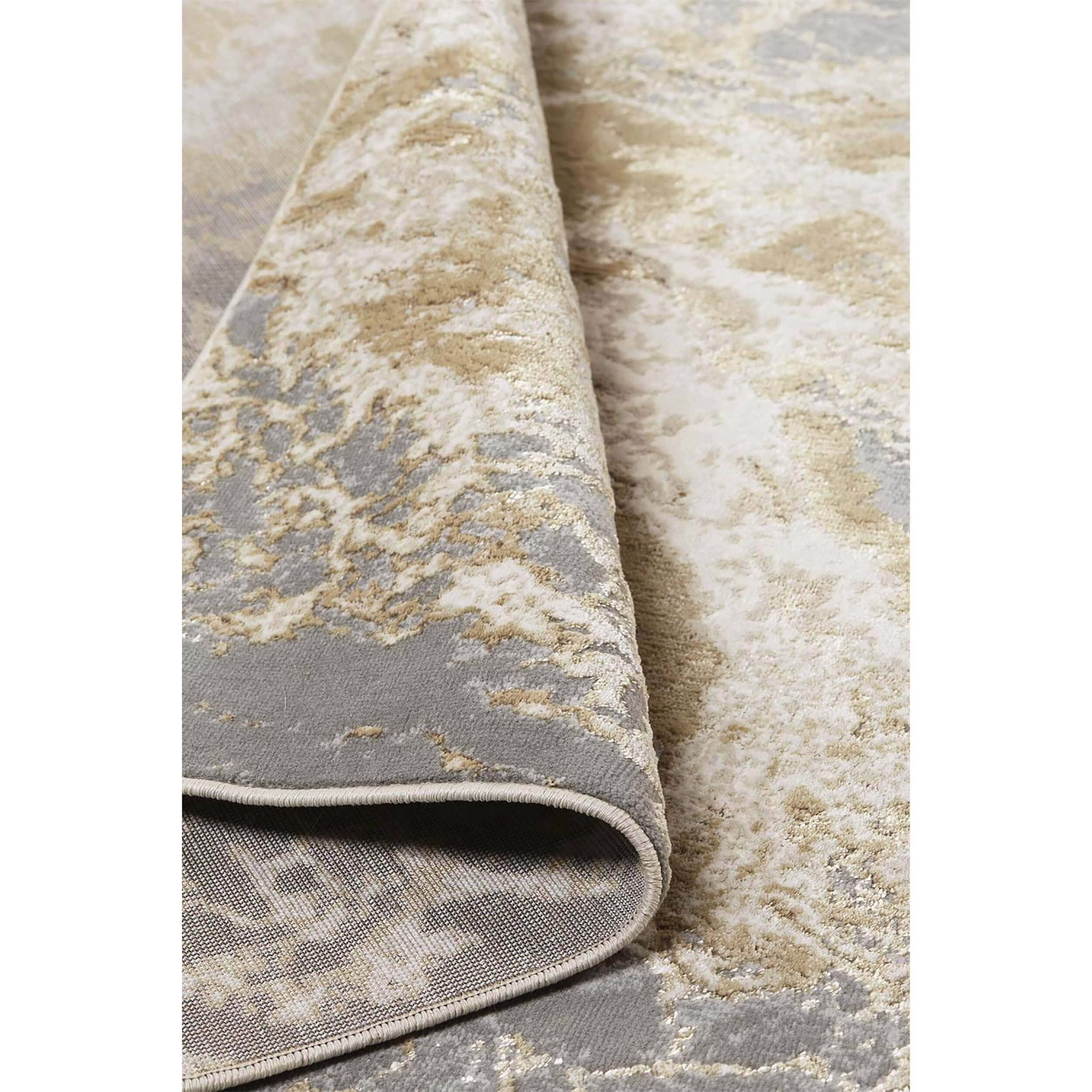 Feizy Rug Aura 3563F, Beige/Gray - Image 5
