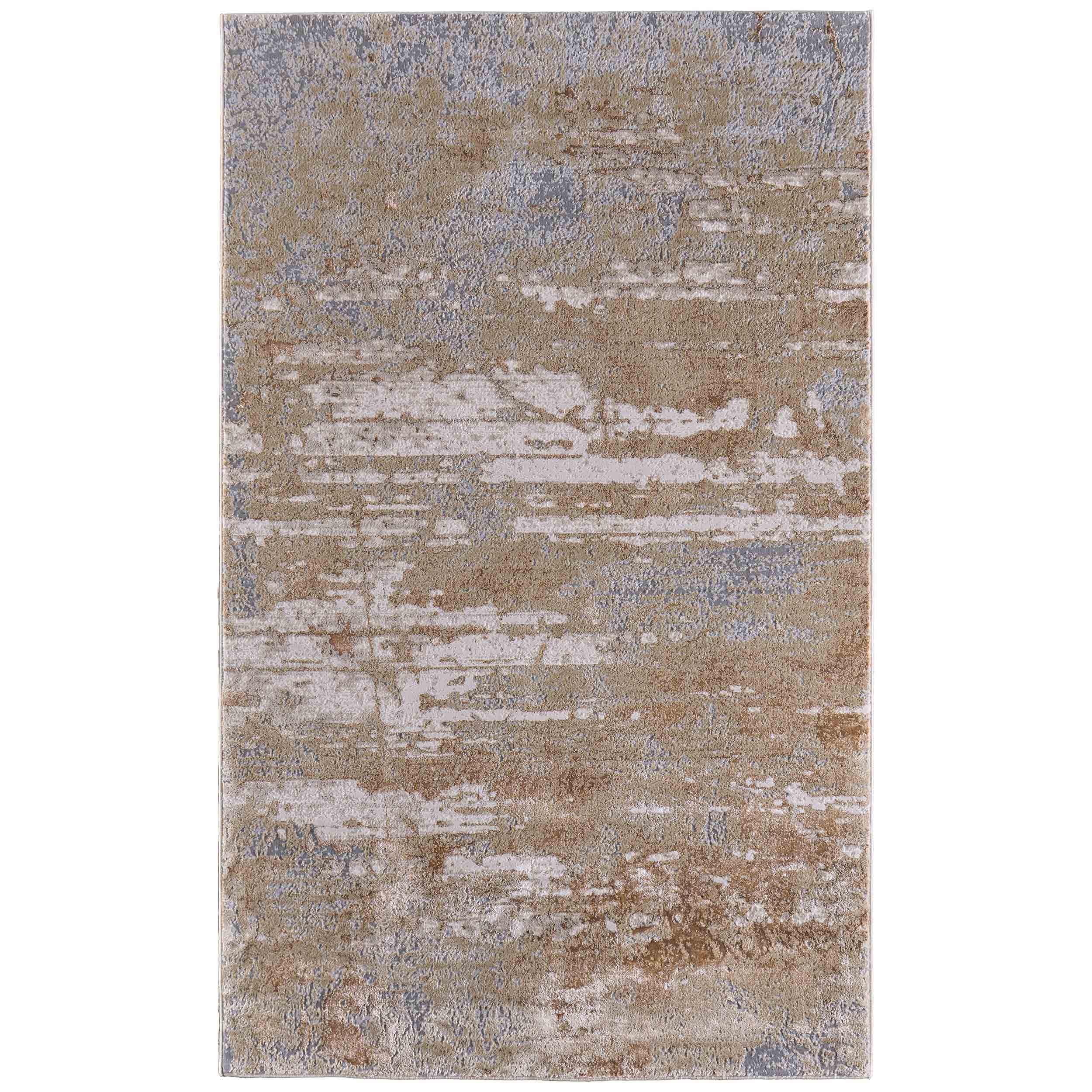Feizy Rug Aura 3567F, Beige/Gold