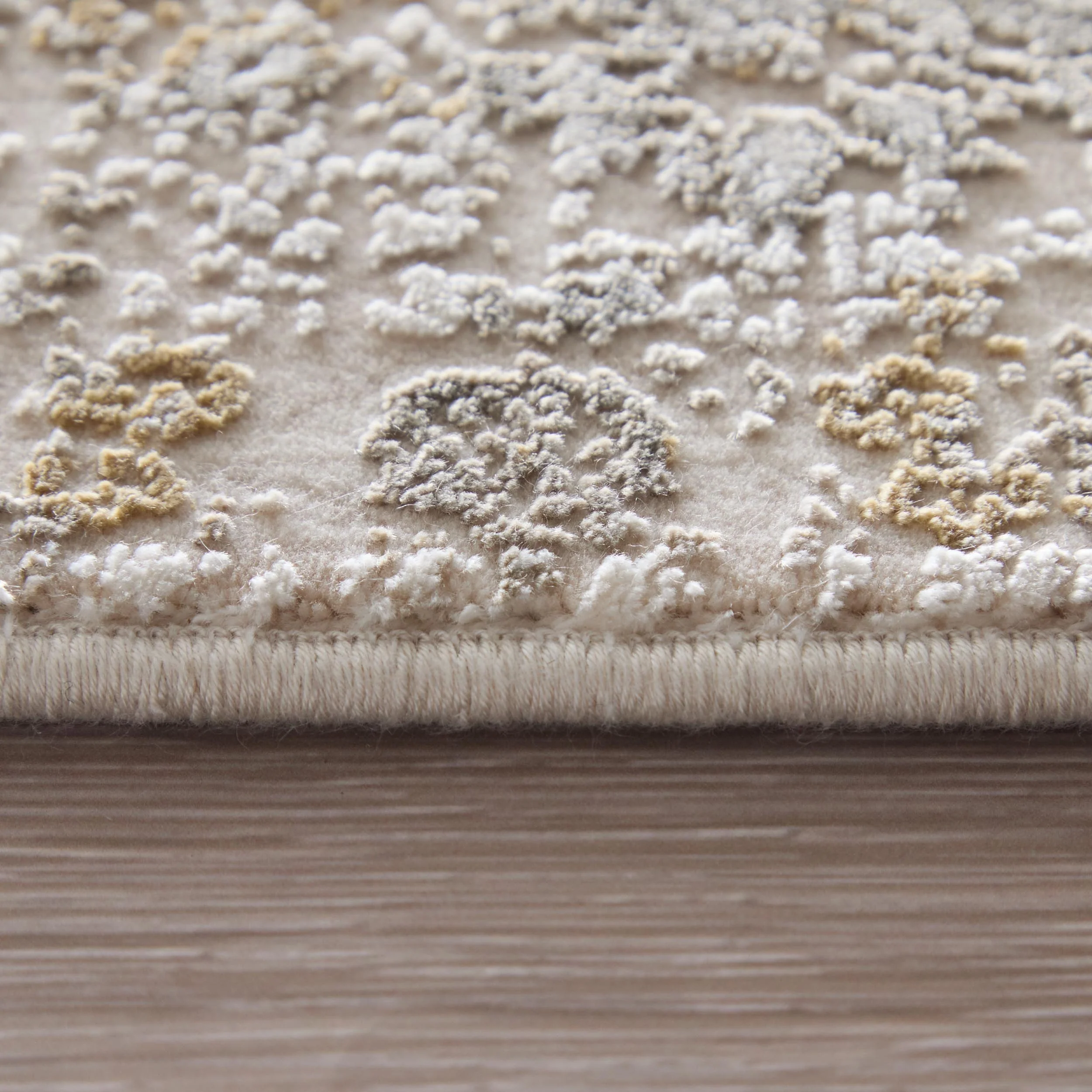Feizy Rug Cardiz 39T0F, Beige/Gray - Image 4