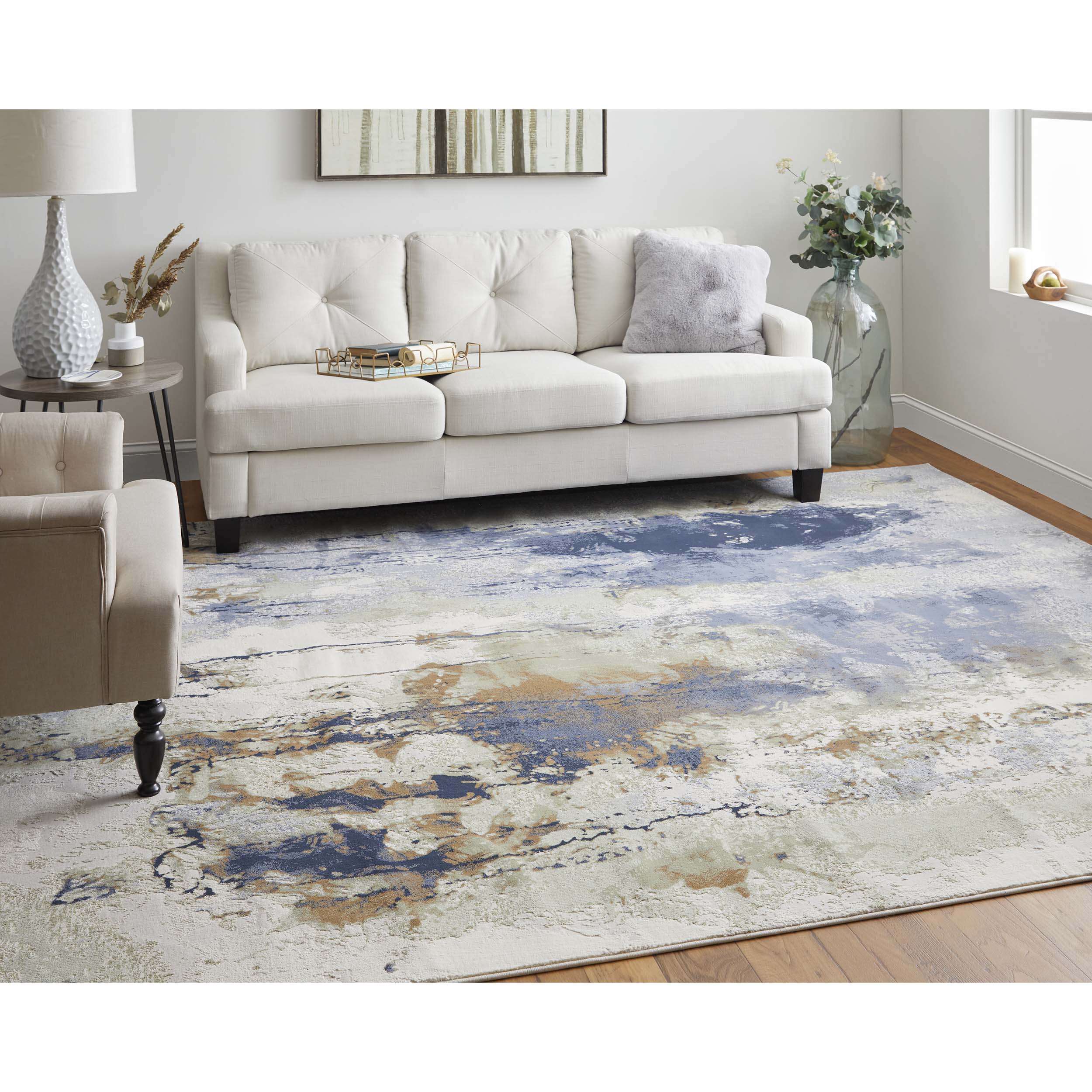Feizy Rug Clio 39K1F, Blue/Multi - Image 4