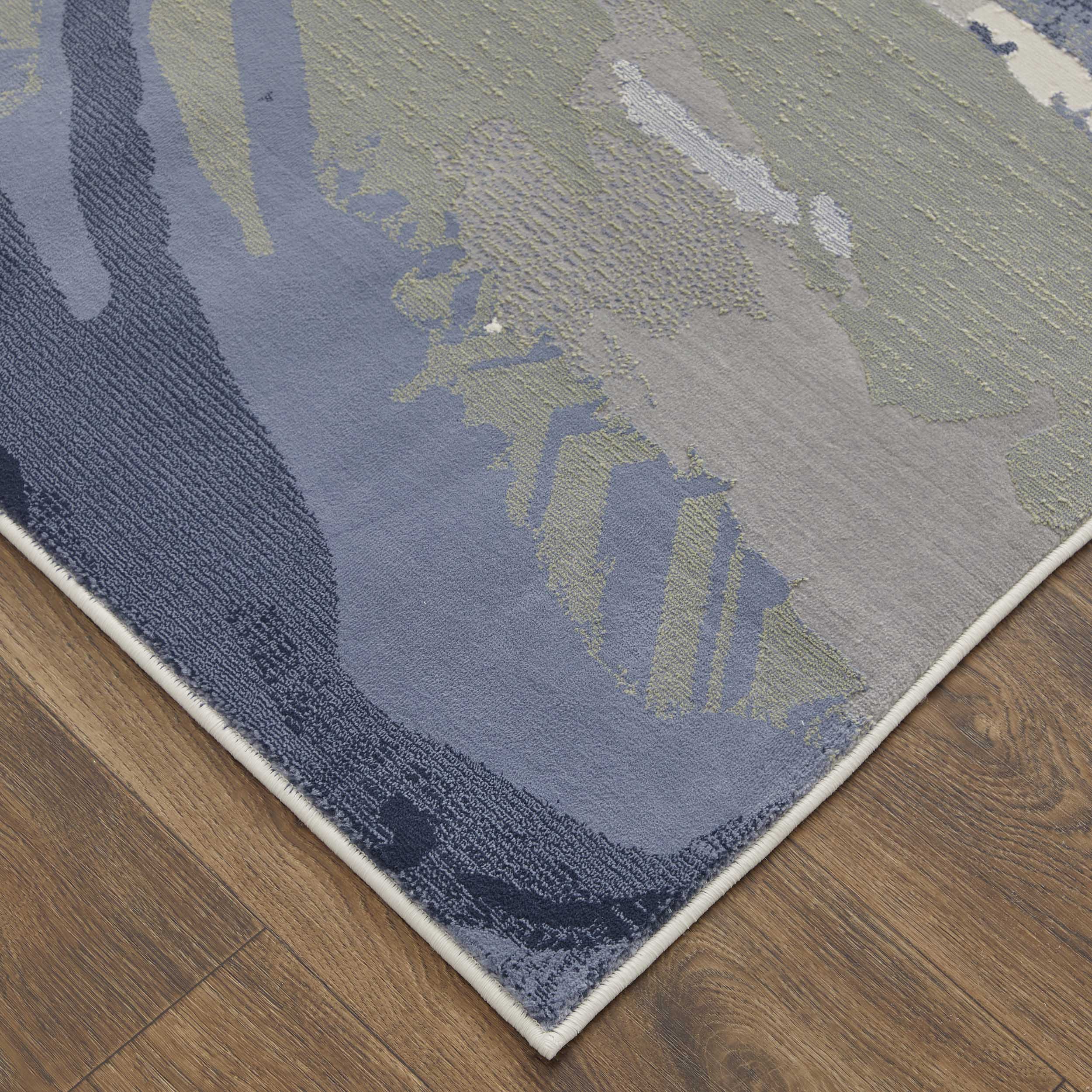 Feizy Rug Clio 39K2F, Blue/Beige - Image 2