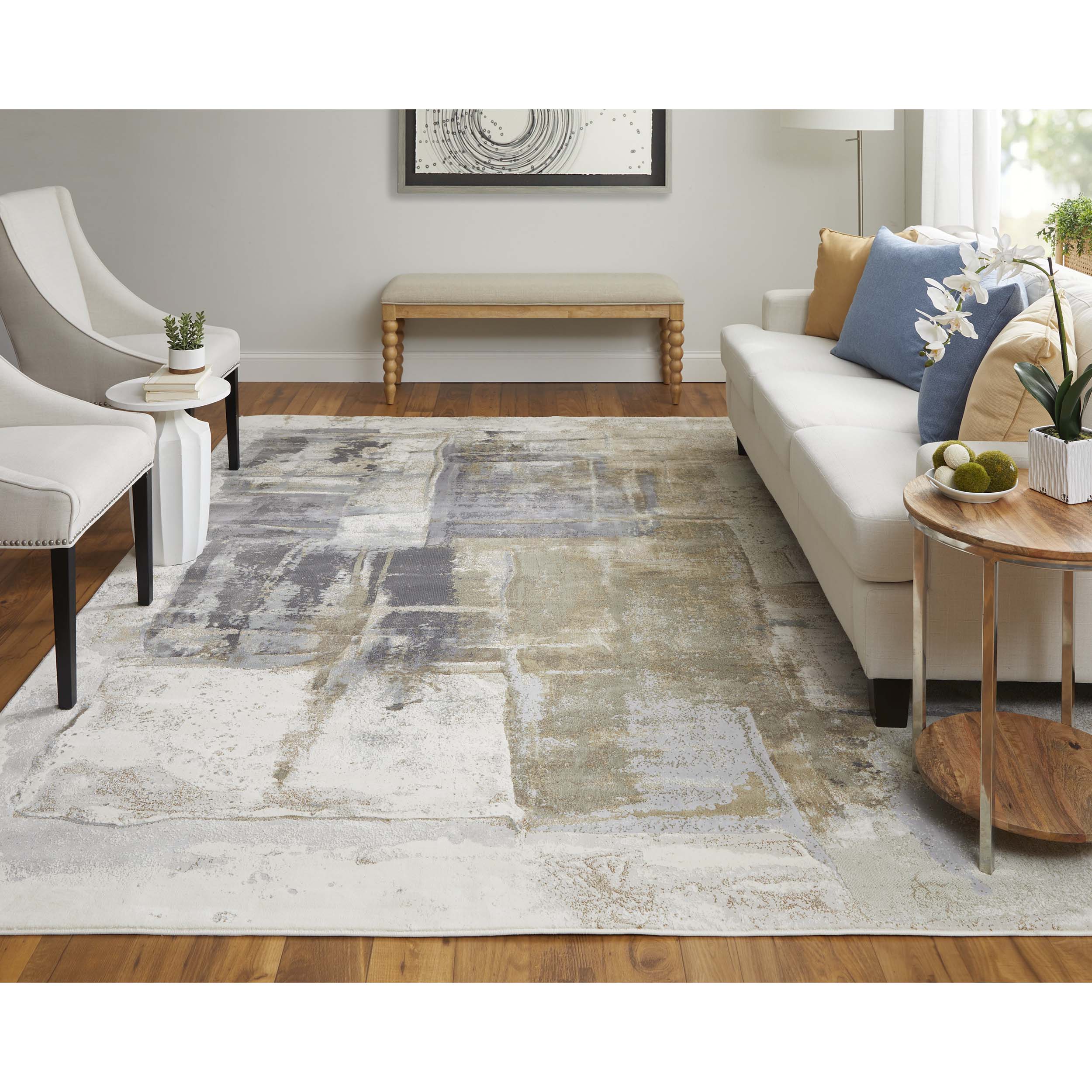 Feizy Rug Clio 39LUF, Gray/Multi - Image 5