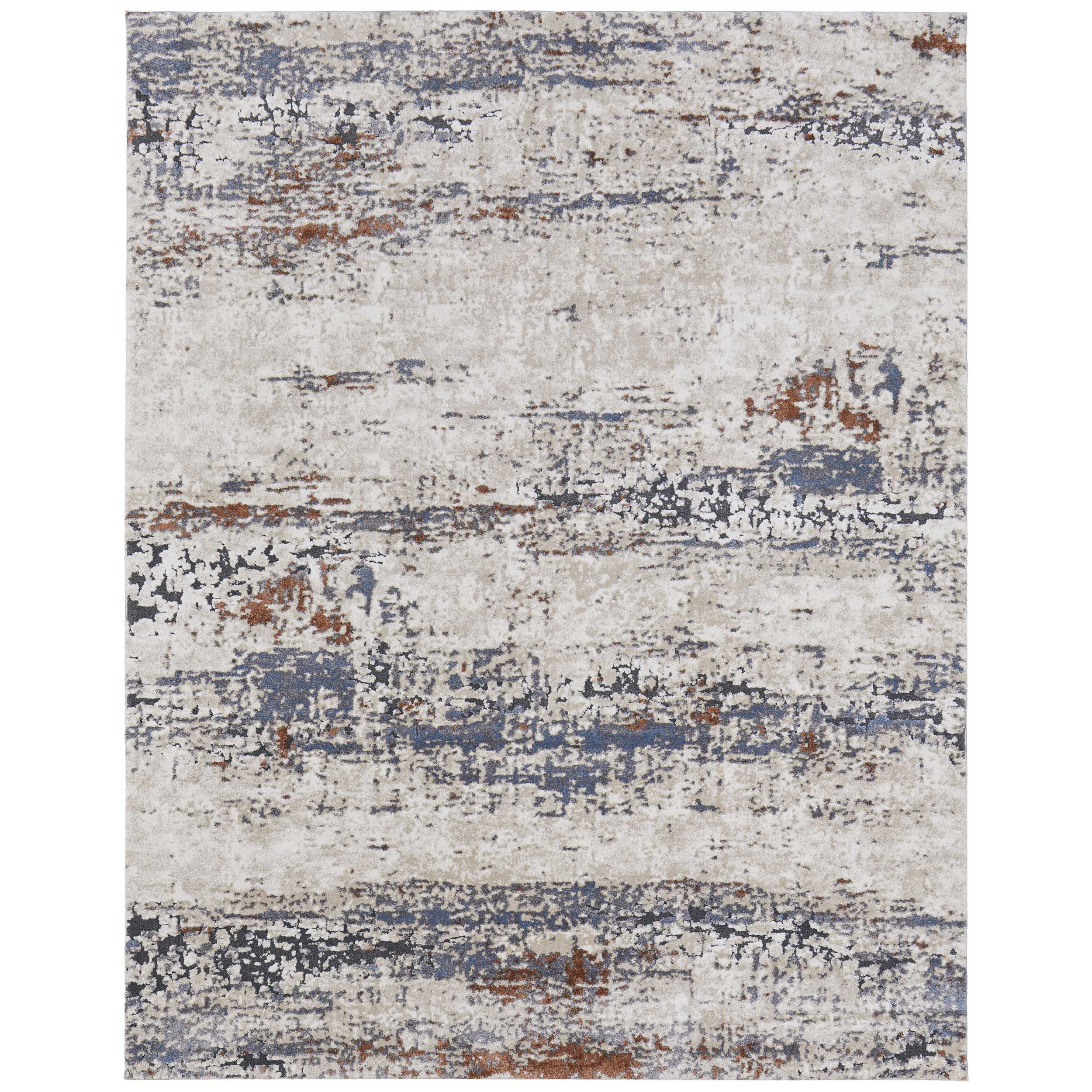 Feizy Rug Gilmore 39MLF, Ivory/Blue
