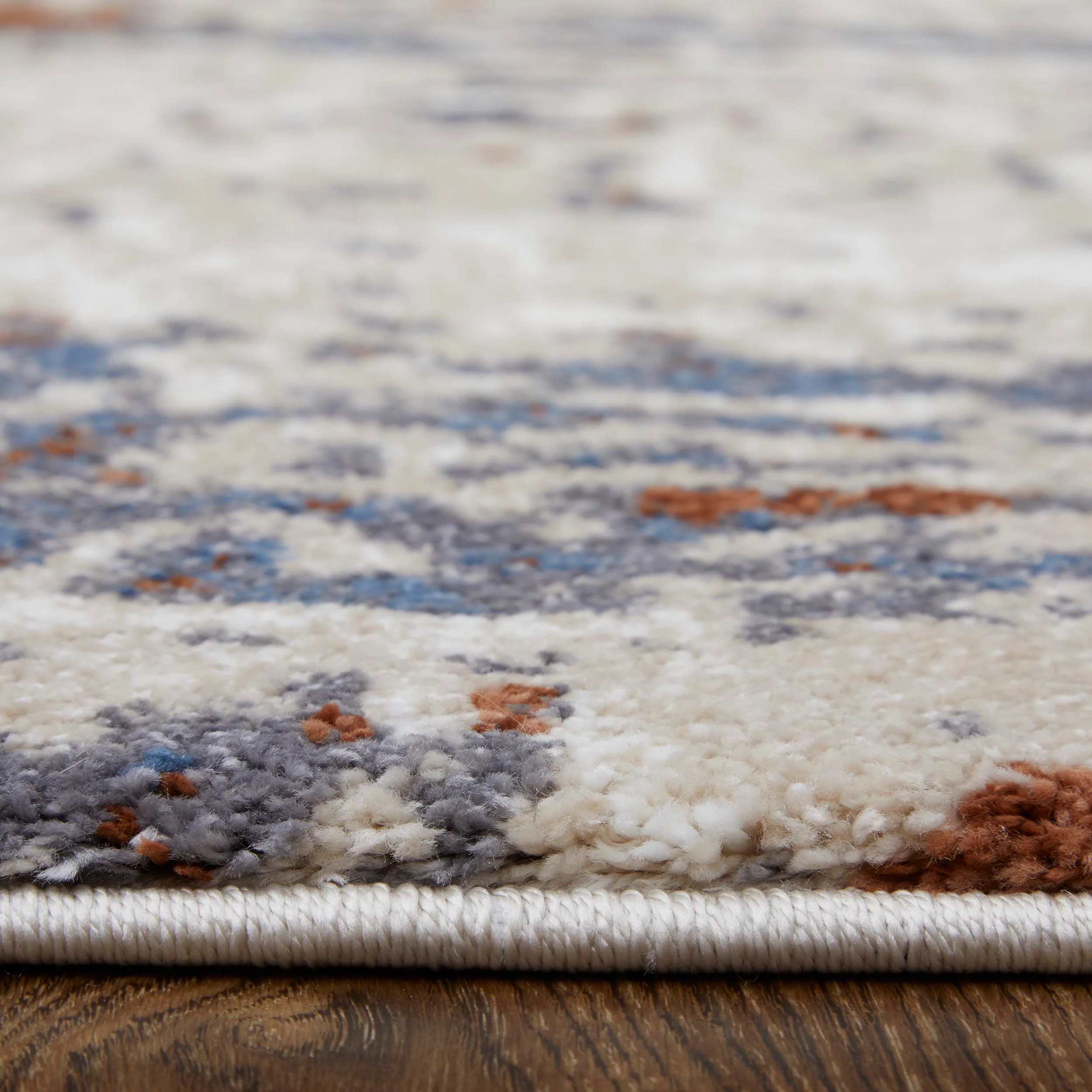 Feizy Rug Gilmore 39MLF, Ivory/Blue - Image 4