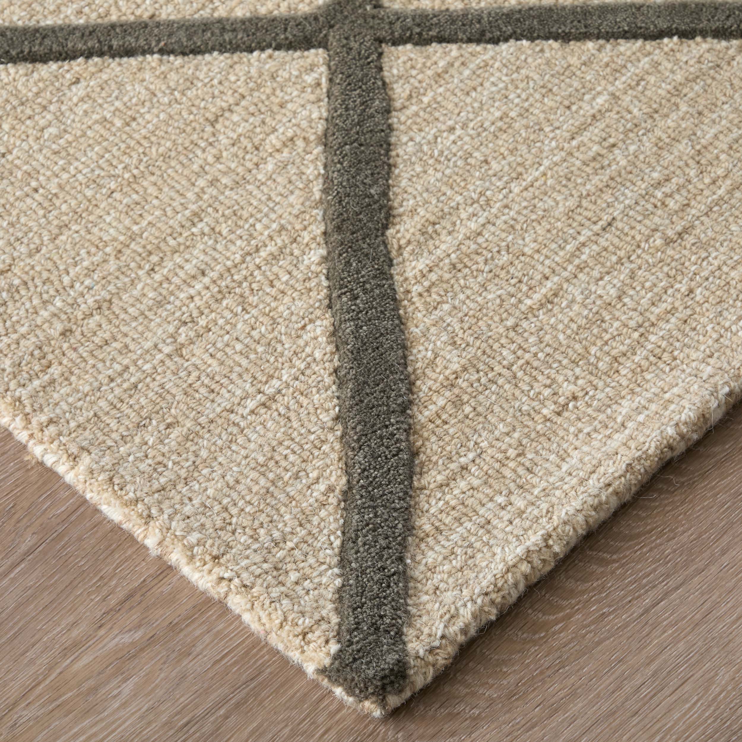 Feizy Rug Kimball 8A36F, Beige/Charcoal - Image 2